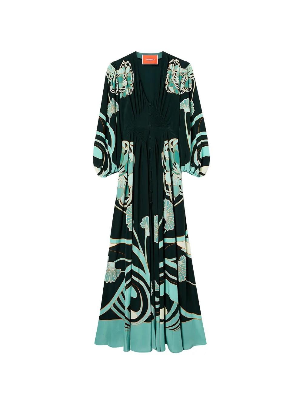 chinese dress ladies Gyn Long Sleeve Swing Dress main image 1