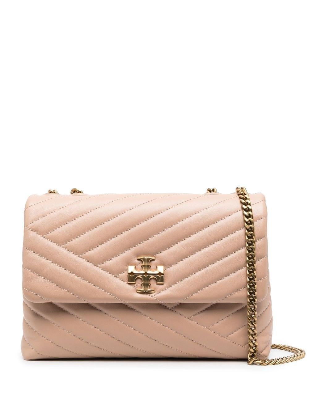 Buy Tory Burch Kira Chevron Convertible Shoulder Bag, Pink Color Women