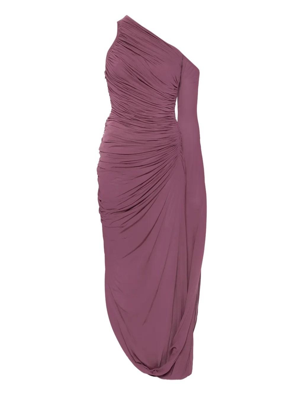 mugler purple dress Mugler dress
