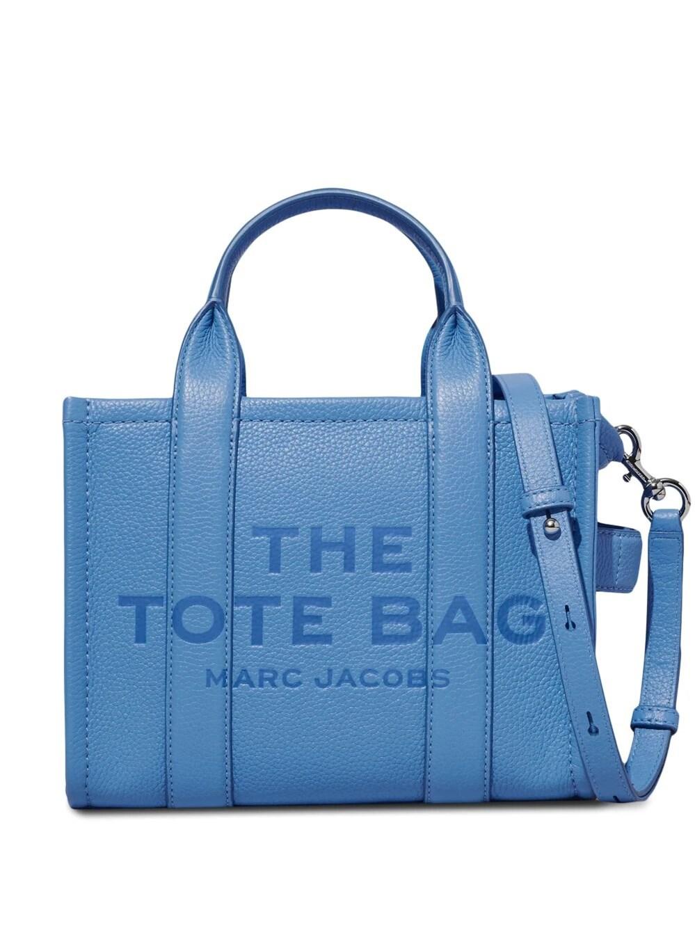Marc Jacobs Mini Embossed-logo Tote Bag in Blue | Lyst UK