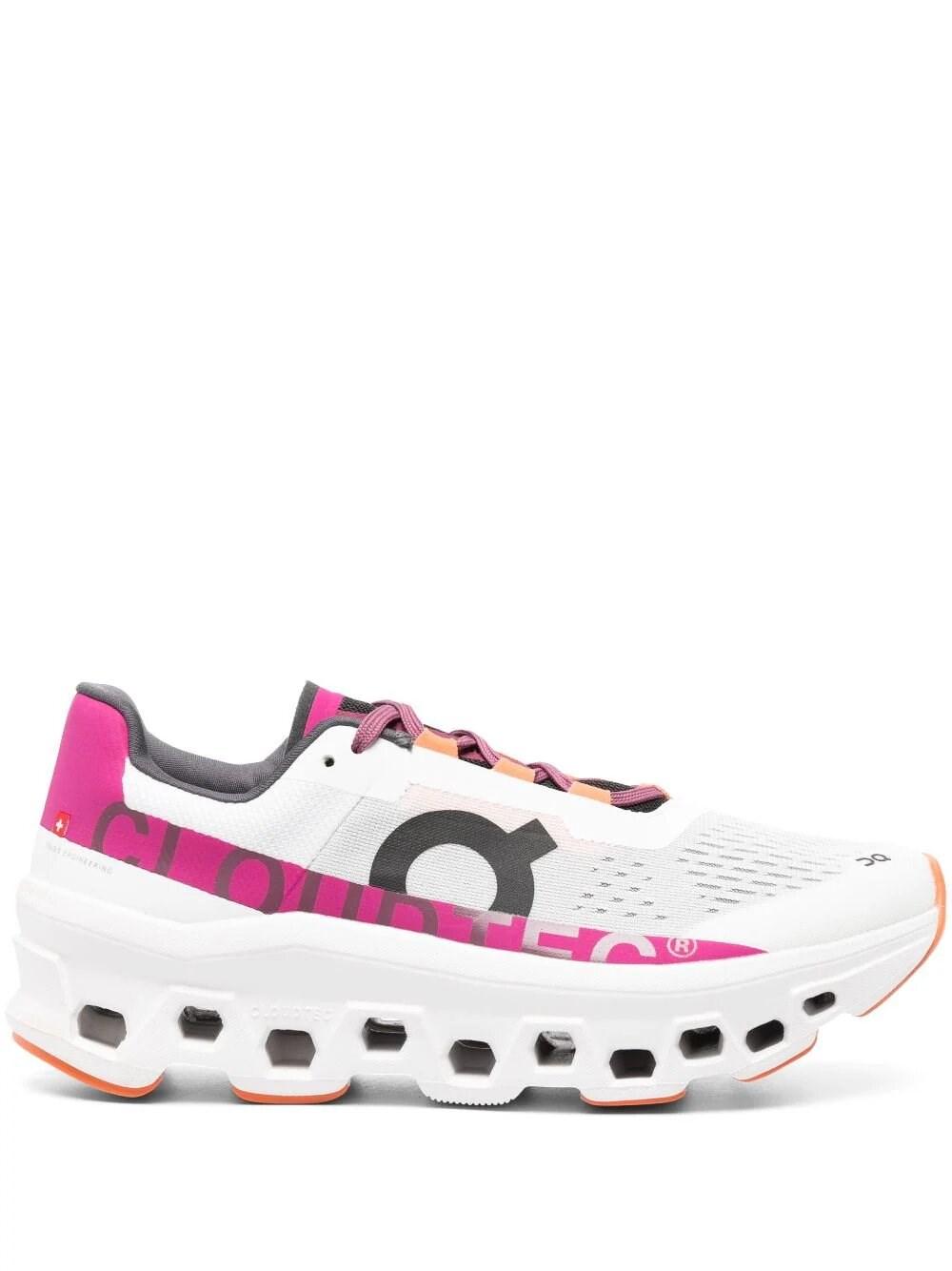 On Shoes Cloudmonster Low-top Sneakers in Pink | Lyst