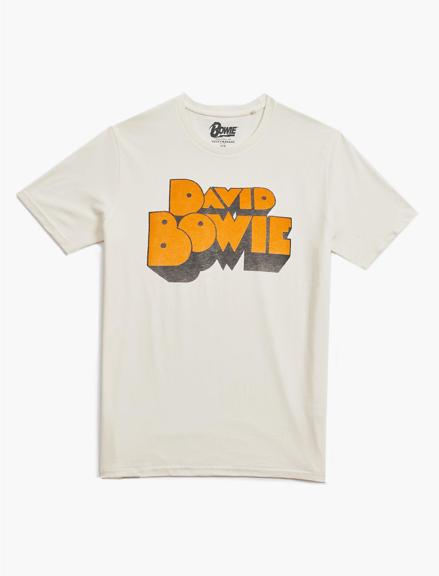 lucky brand david bowie shirt