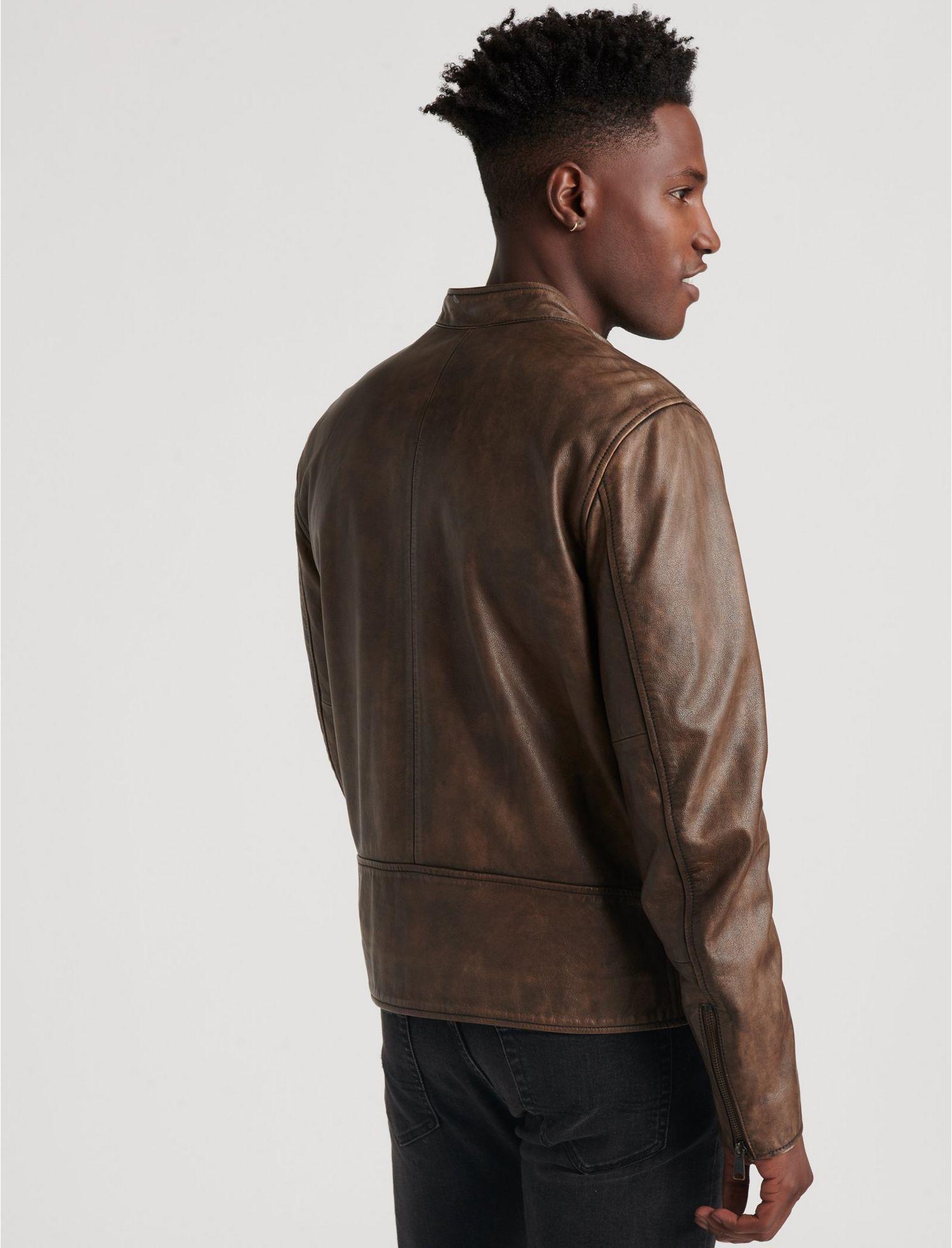 lucky brand vintage leather jacket