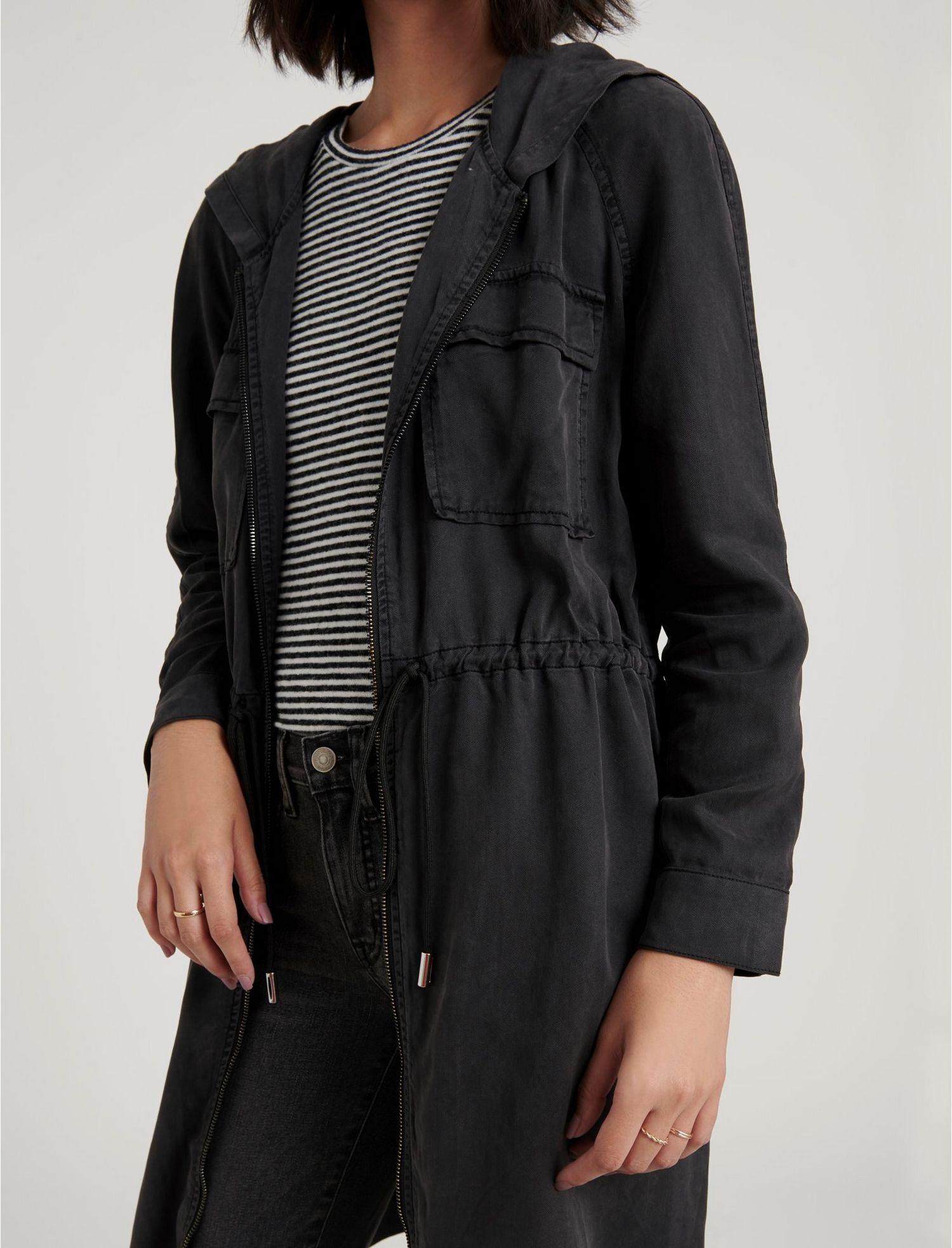 lucky brand hooded utility jacket