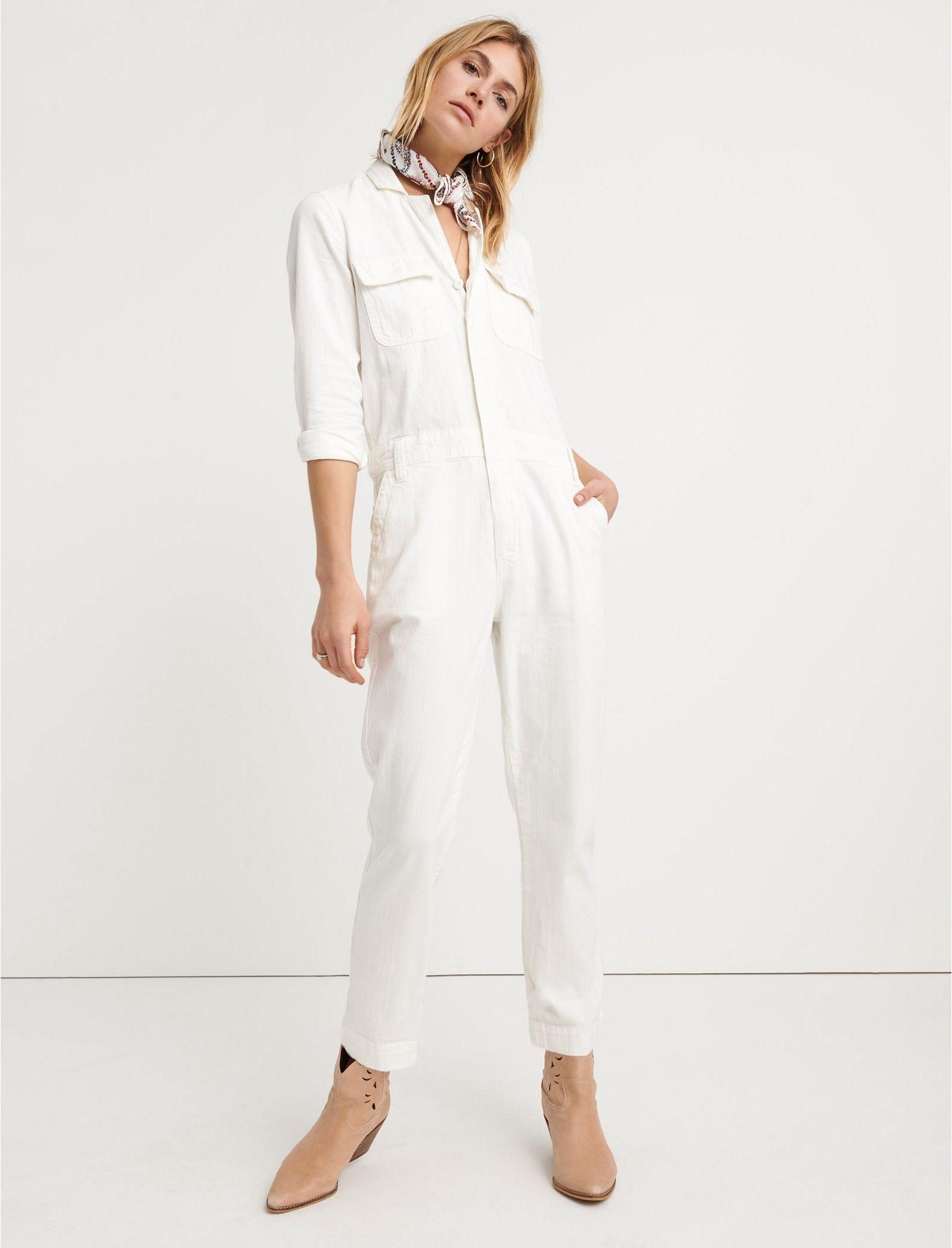 boiler suit white
