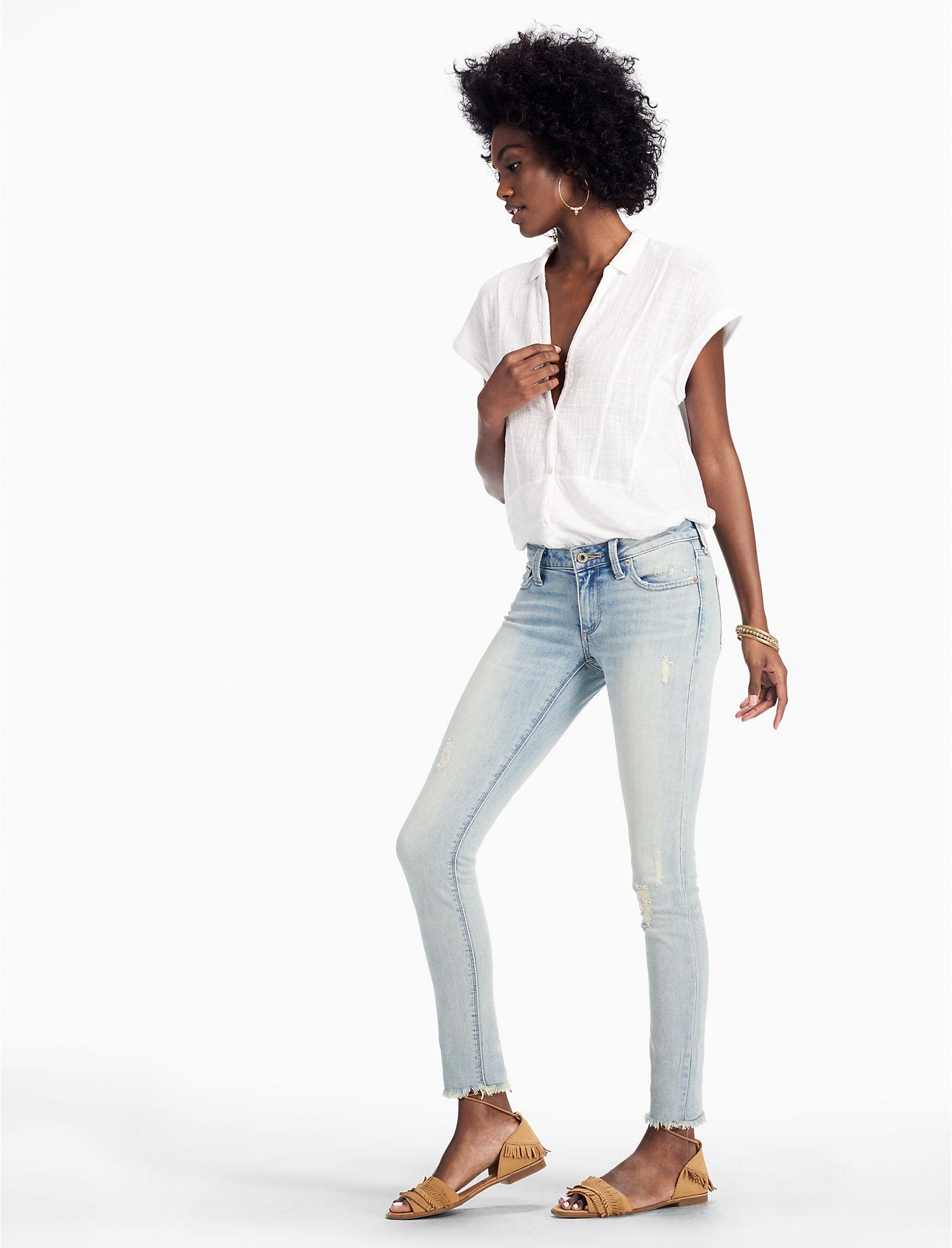 lucky brand sasha super skinny
