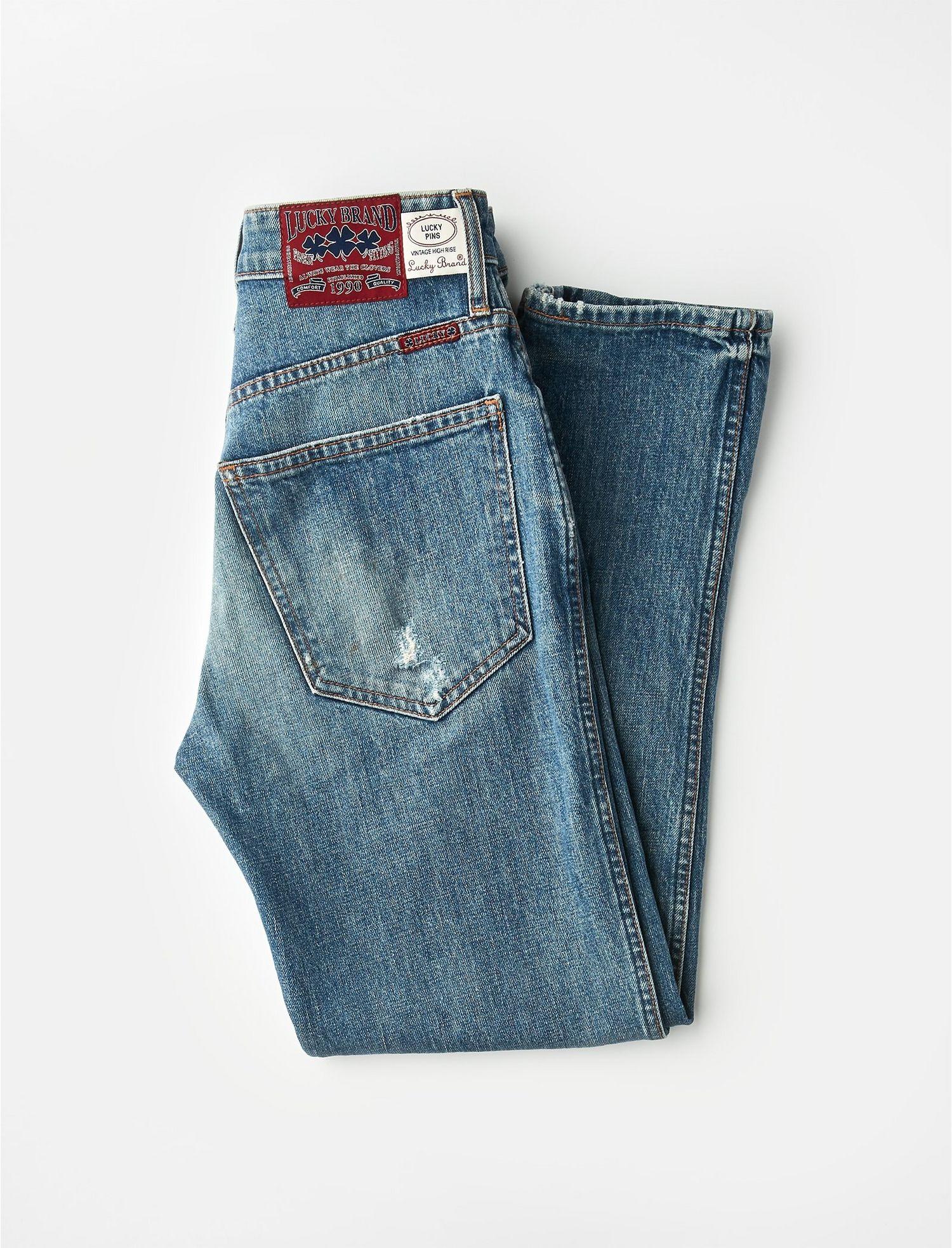 lucky pins jeans