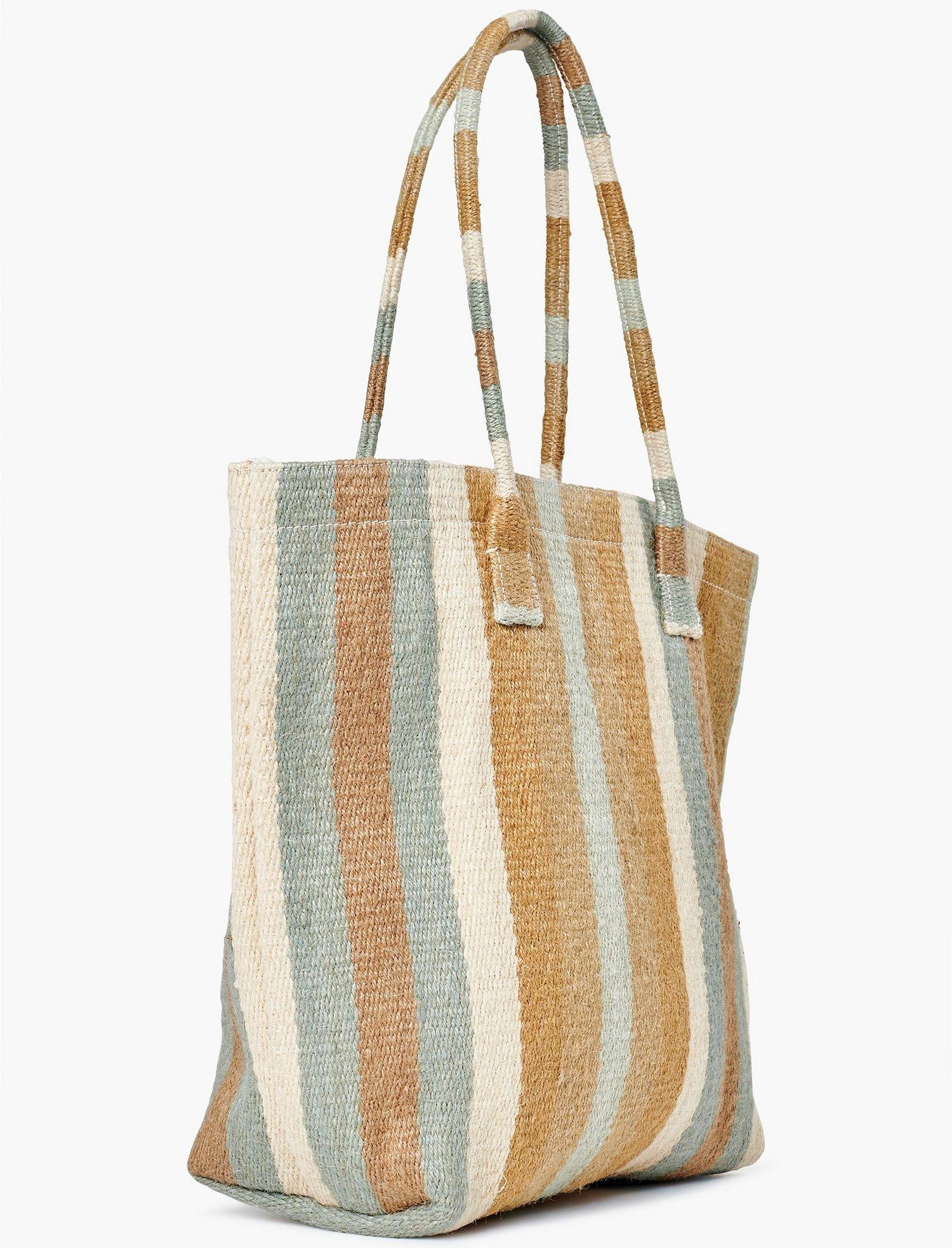 Lucky Brand Cotton Striped Tote Lyst