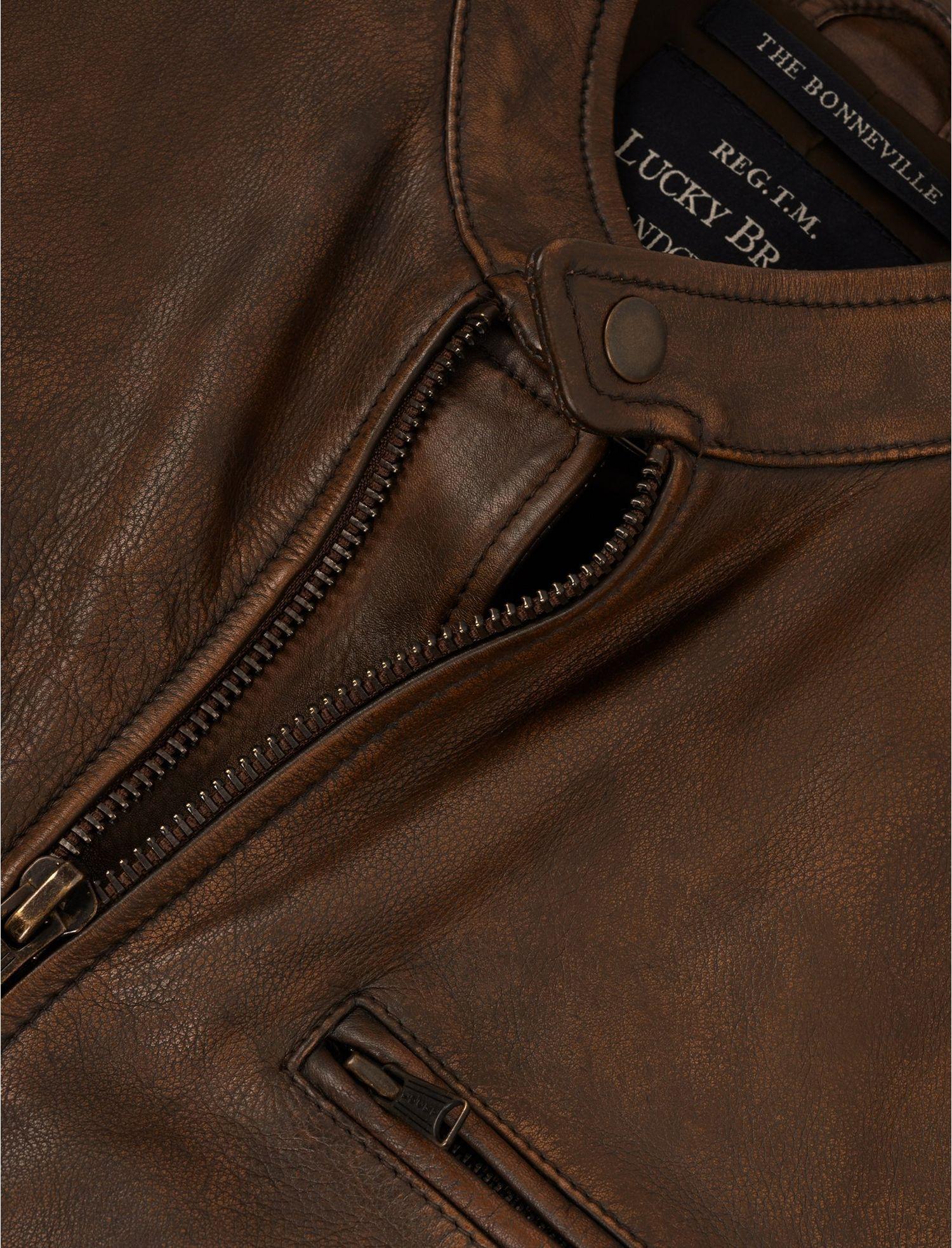 lucky vintage leather jacket