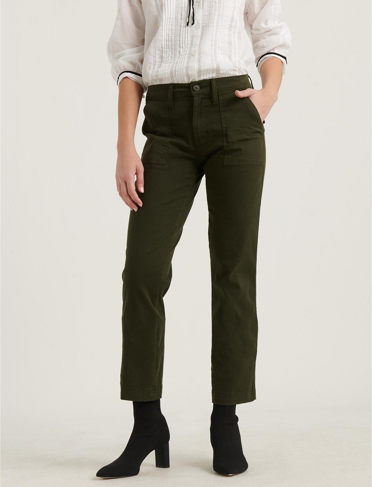 Lucky Brand Cotton Utility Straight Pant - Lyst