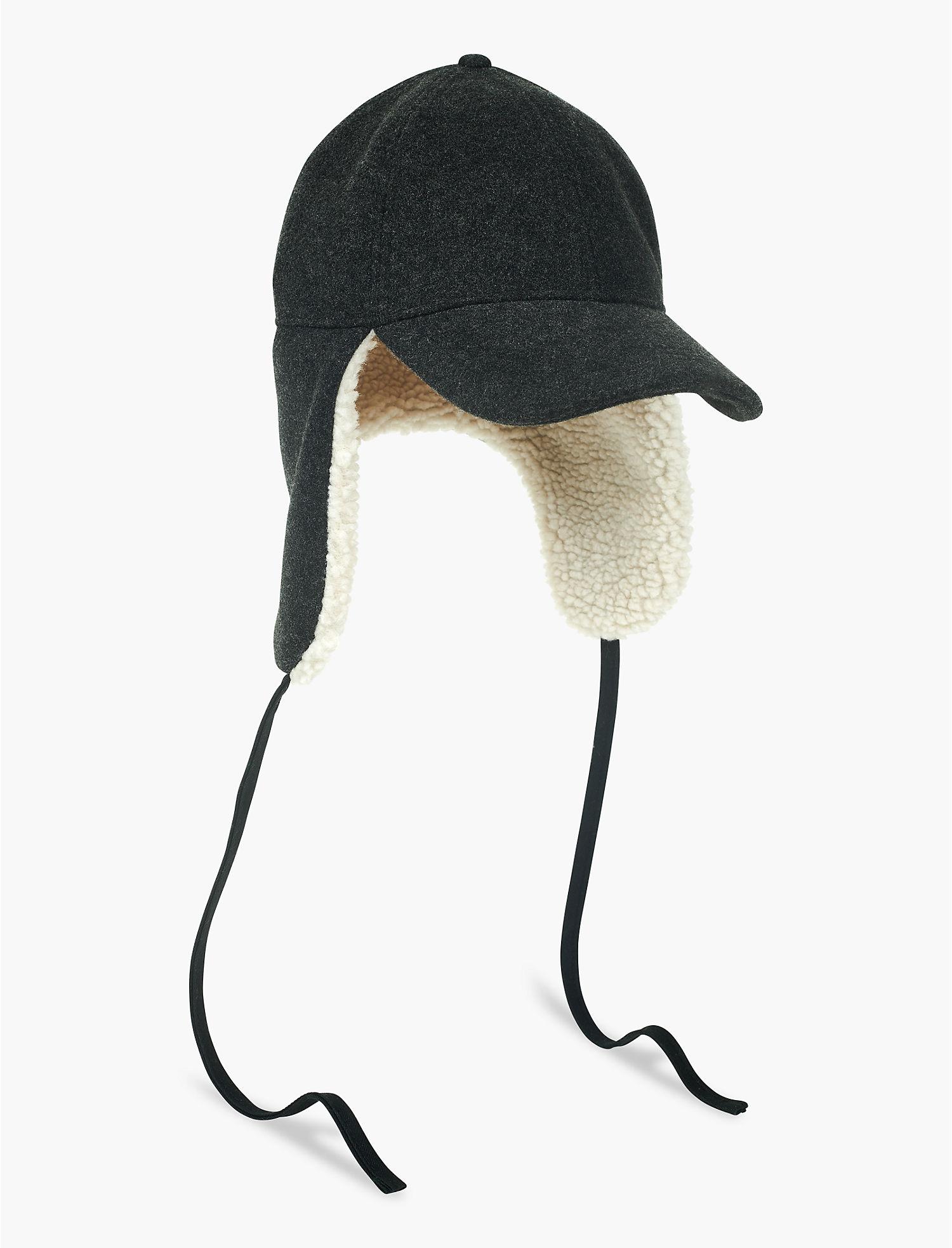 wool trapper hat