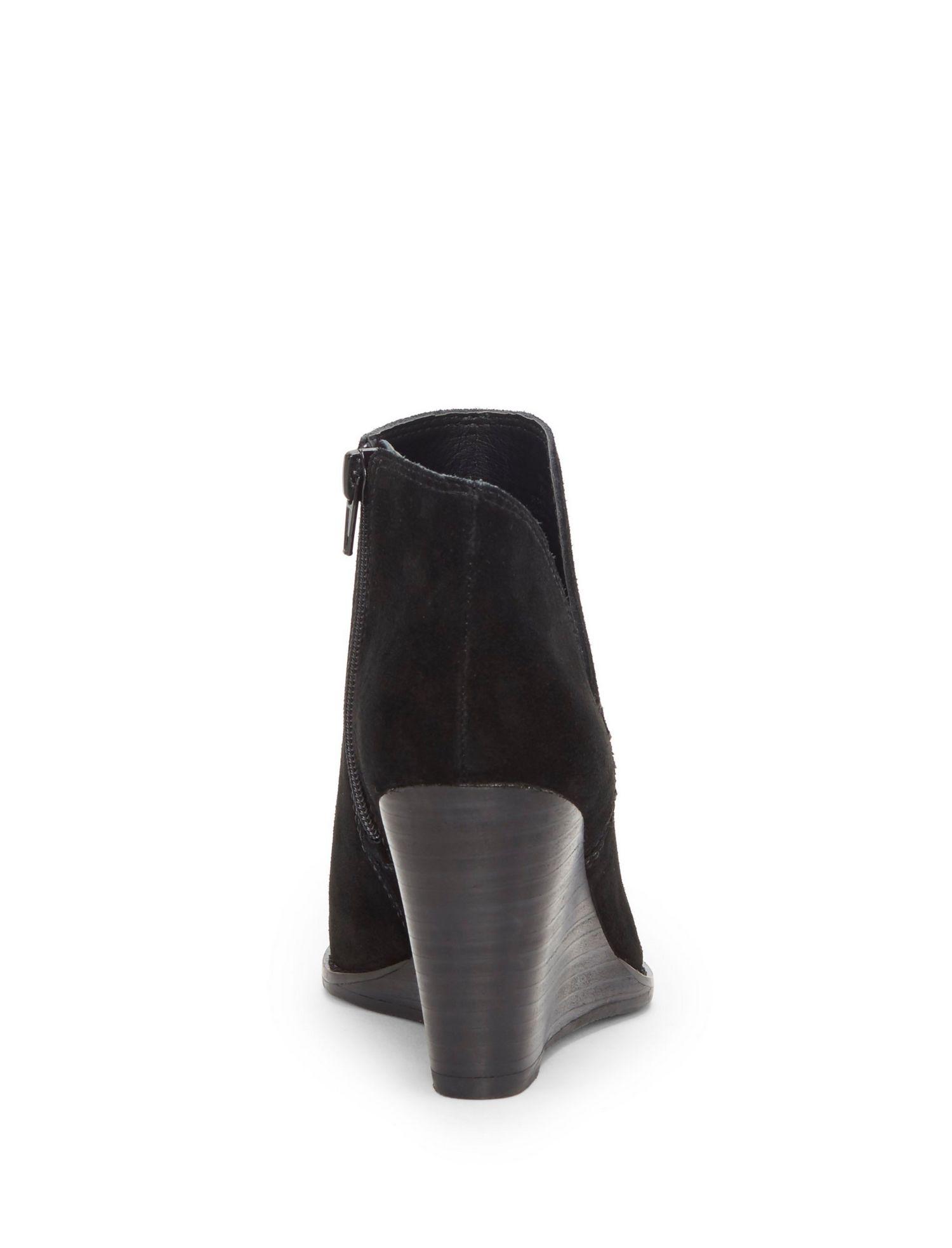 lucky yimmie wedge bootie