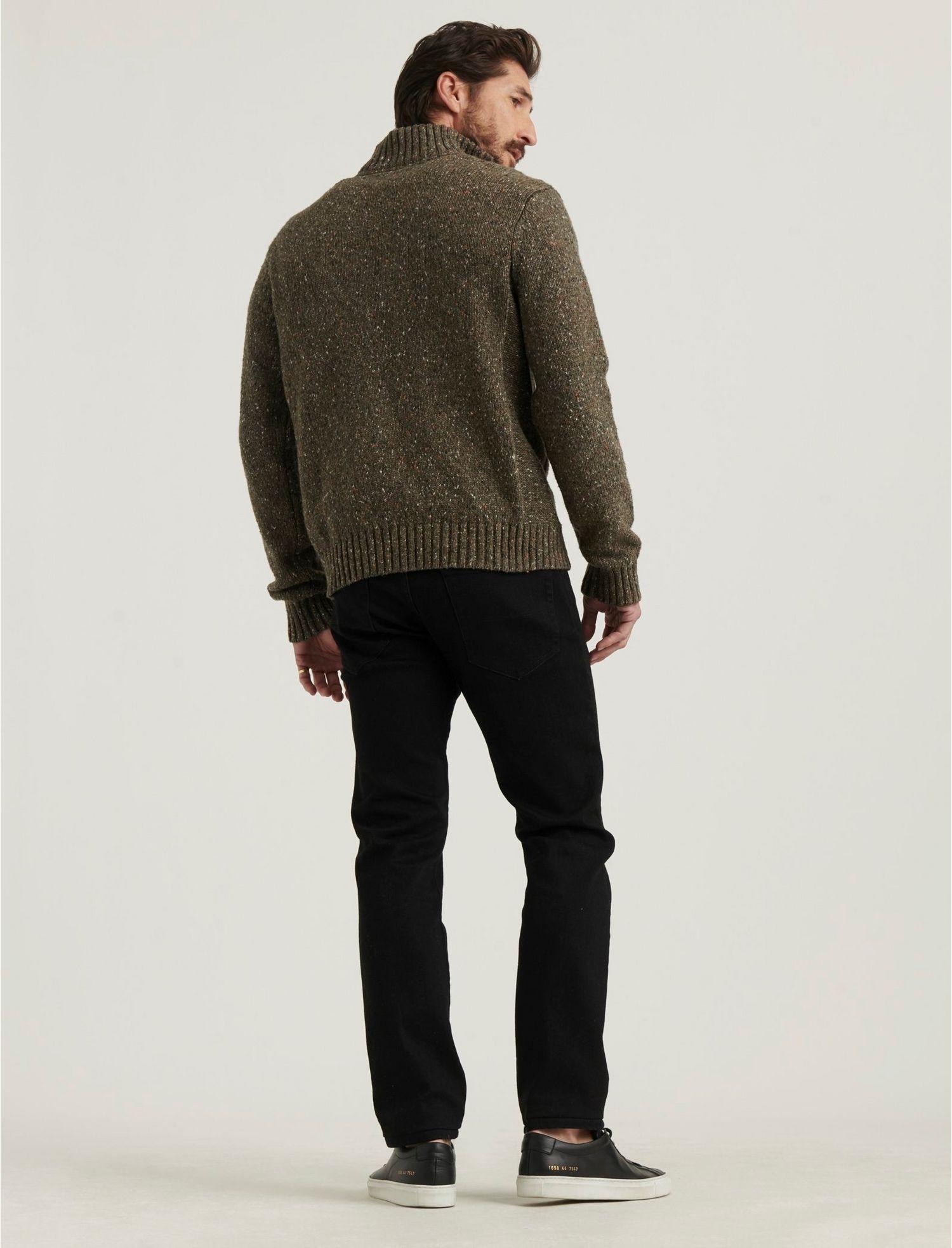 Download Lucky Brand Donegal Half Zip Mock Neck Sweater for Men - Lyst