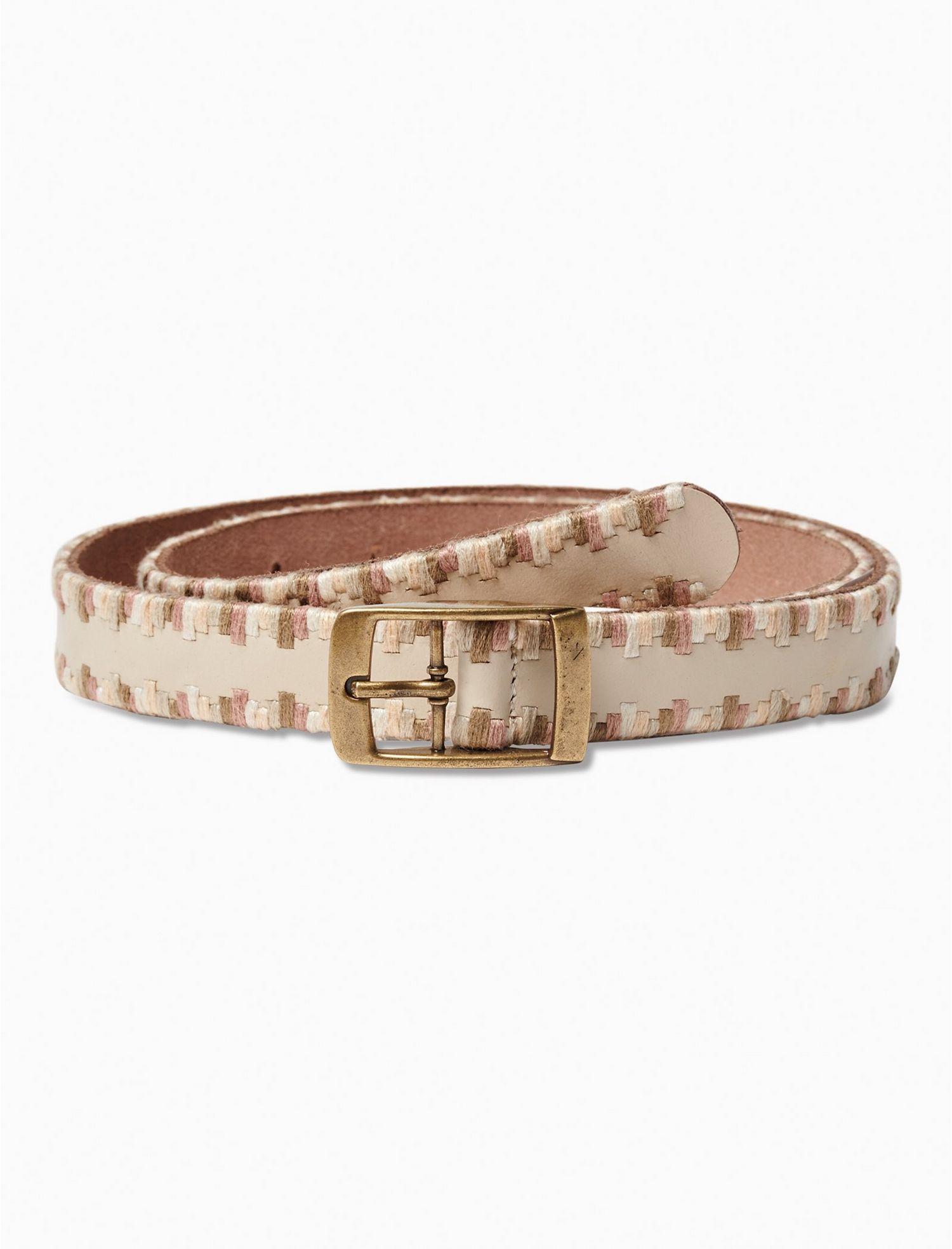 lucky brand embroidered belt