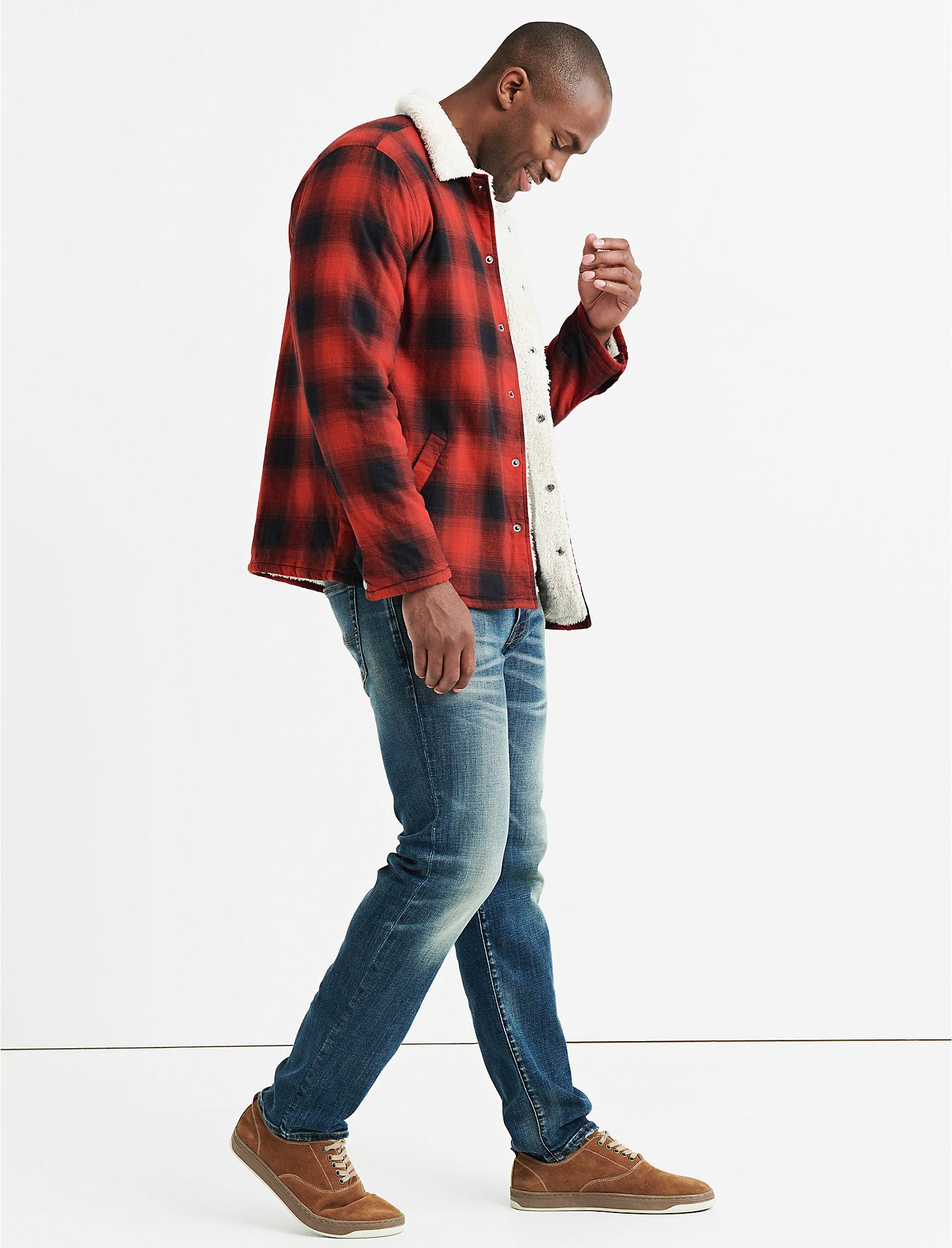 lucky brand plaid jacket