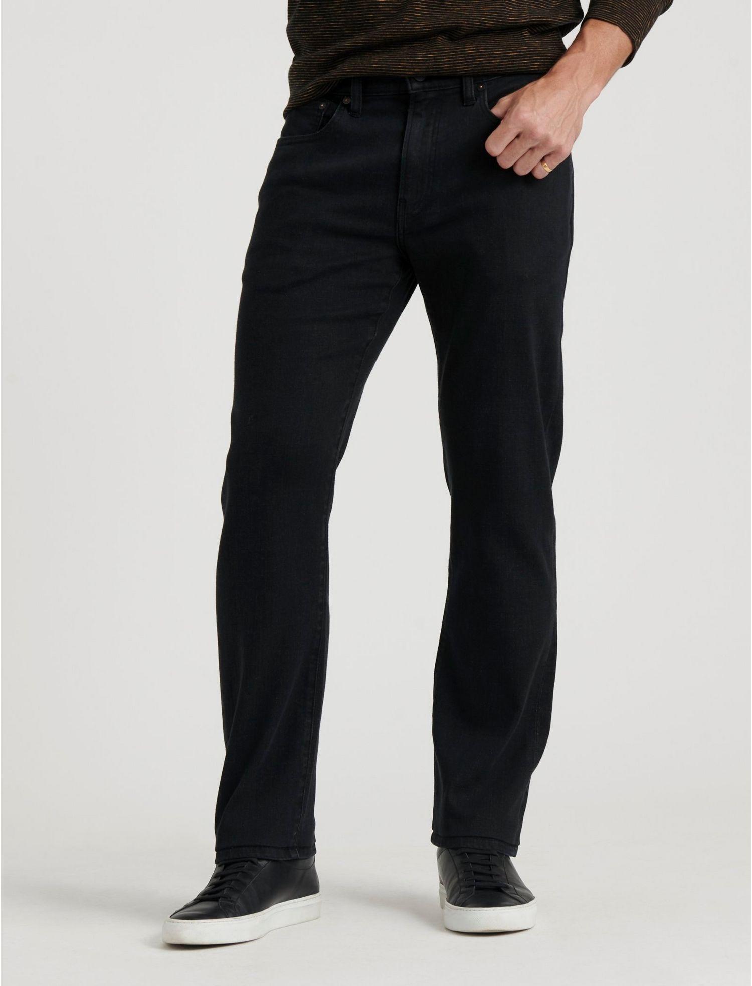 Lucky Brand Cotton 223 Straight Coolmax Jean in Black for Men - Lyst