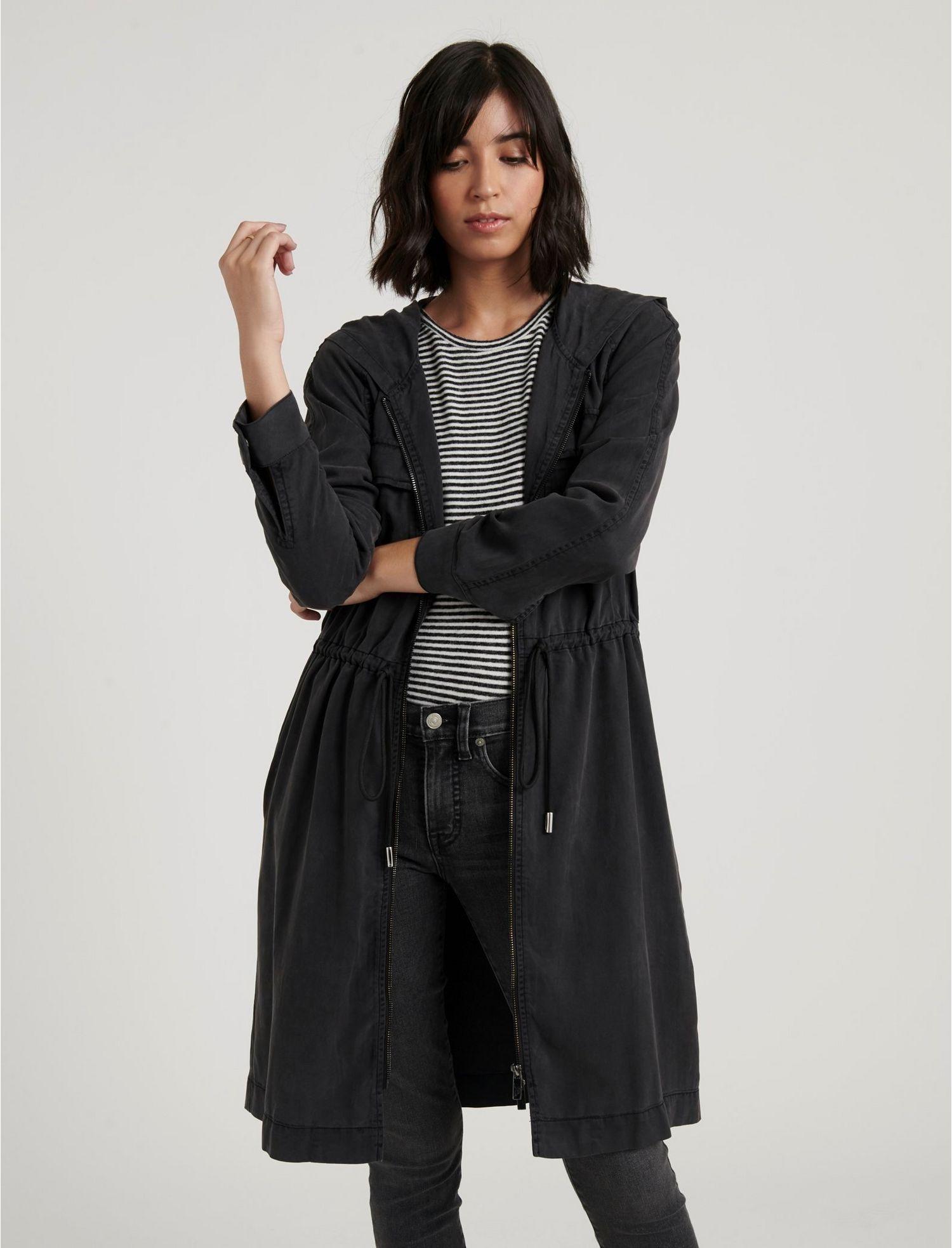 lucky brand hooded utility jacket