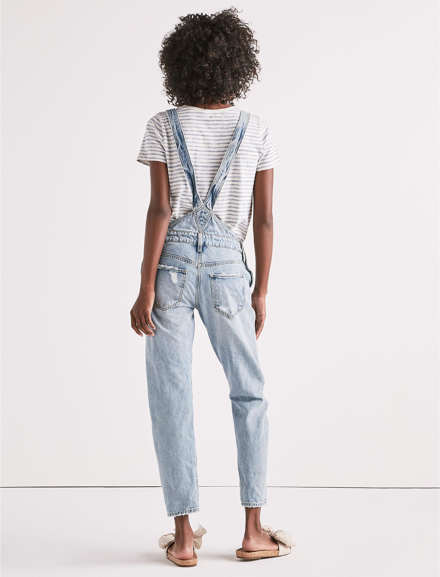 lucky brand boyfriend overalls