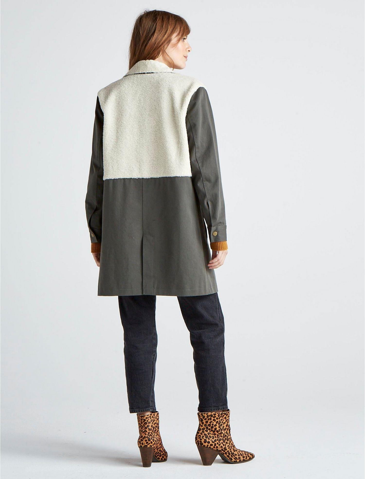 lucky brand sherpa jacket womens