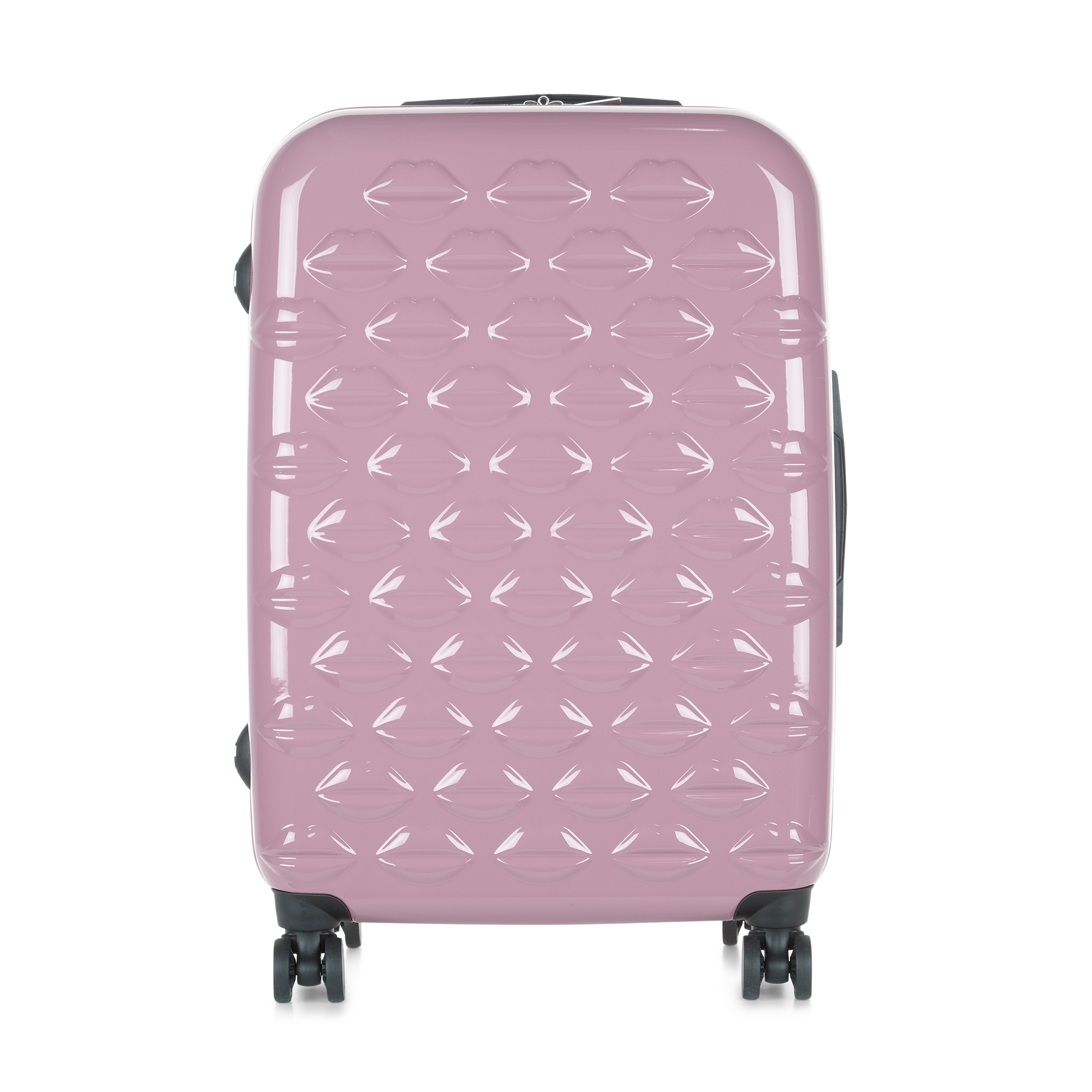 lulu guinness pink suitcase