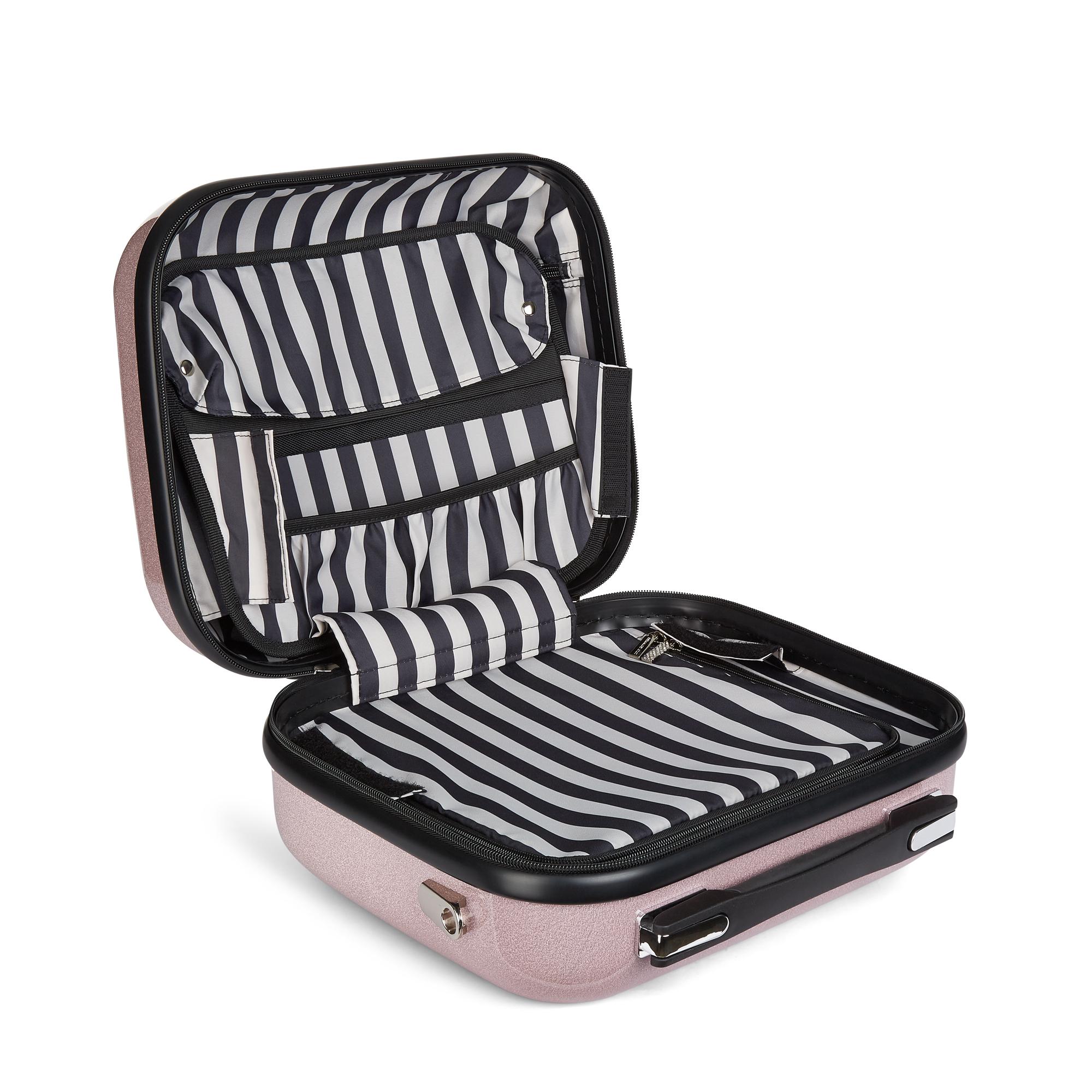 lulu guinness pink suitcase