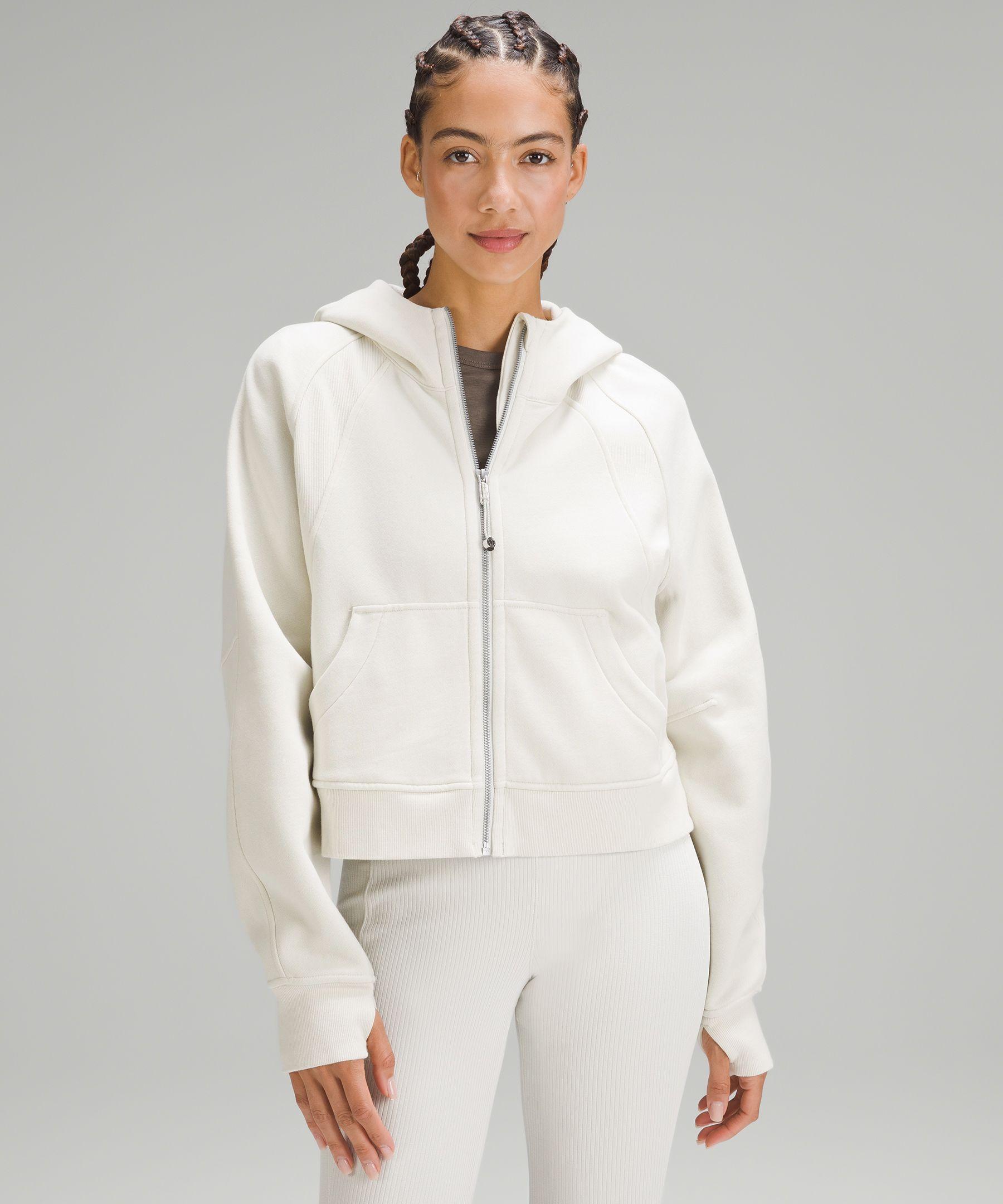 lululemon athletica Scuba Oversized Full-zip Hoodie - Color White