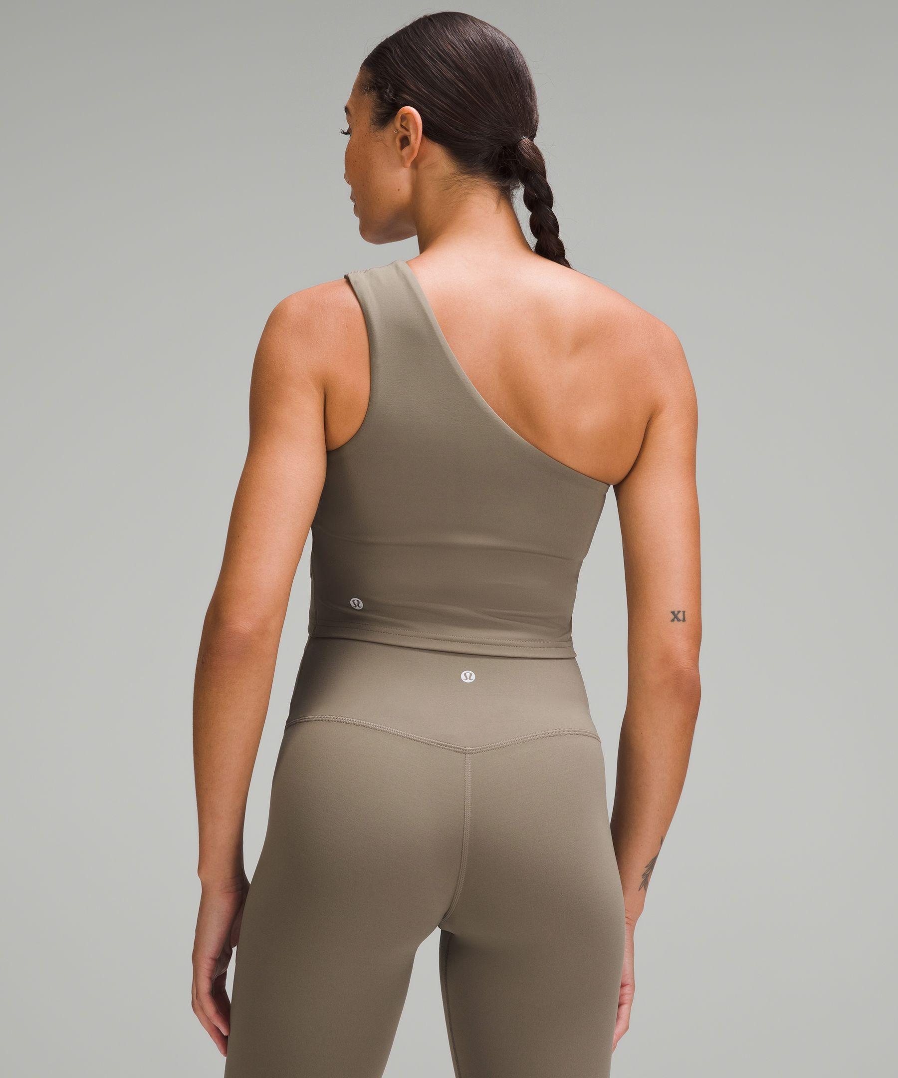 lululemon Align Asymmetrical Tank Top Color Brown Size 10 in Green Lyst