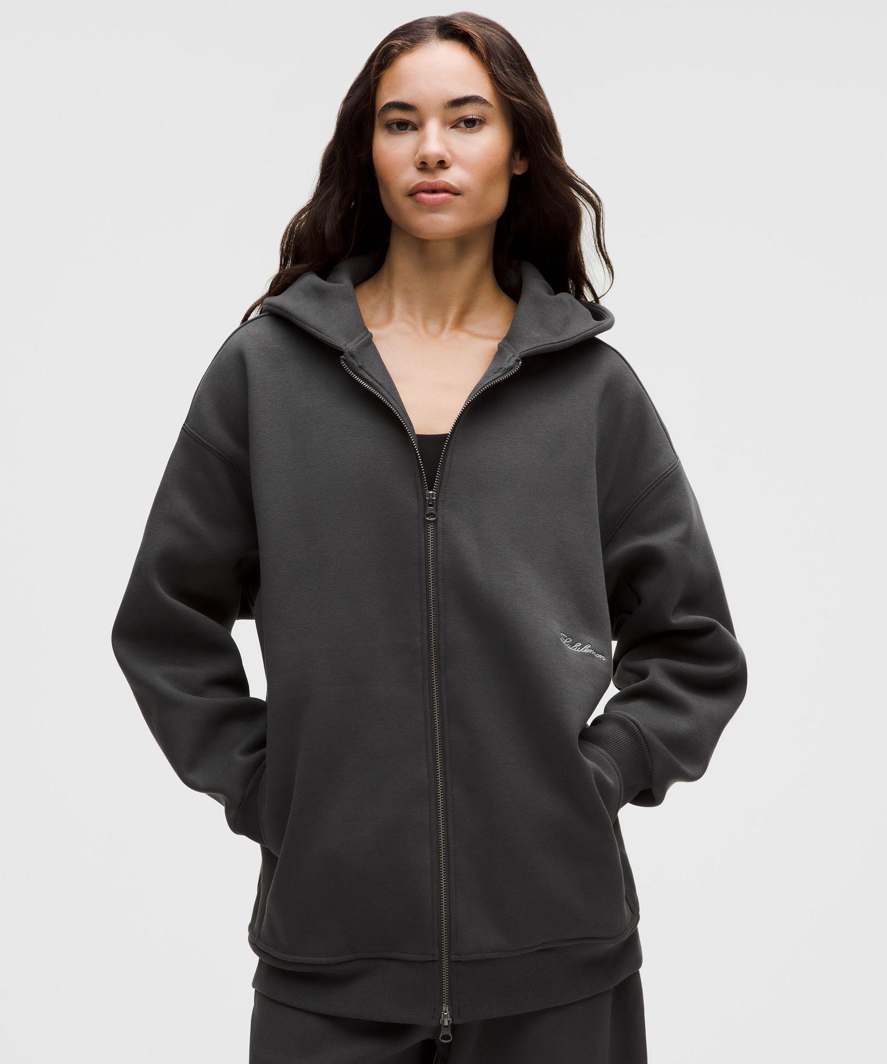 lululemon Big Cozy Ultra-Oversized Full-Zip Hoodie in Black | Lyst