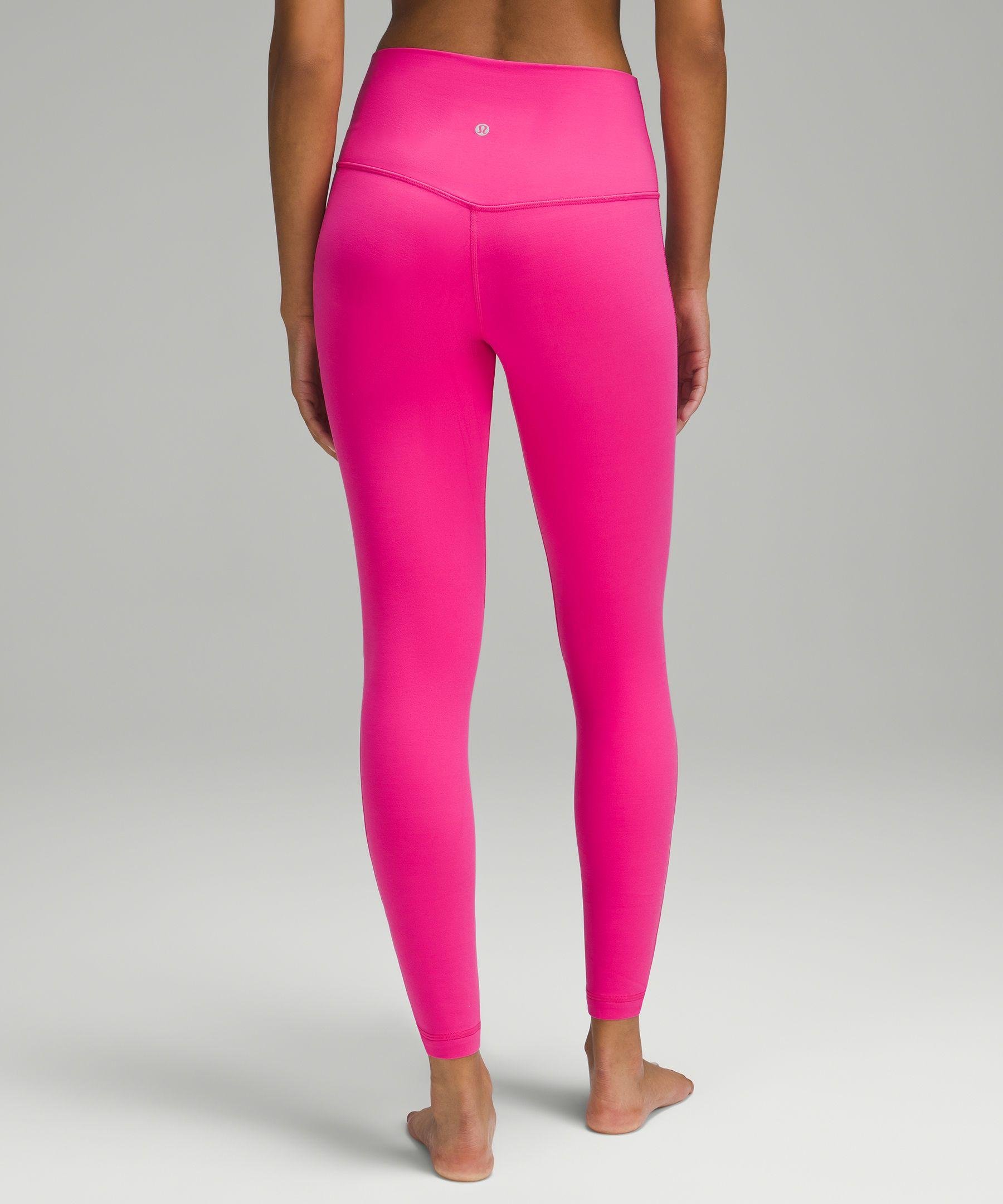lululemon athletica Align High-rise Pants - 28 - Color Pink/neon - Size 0