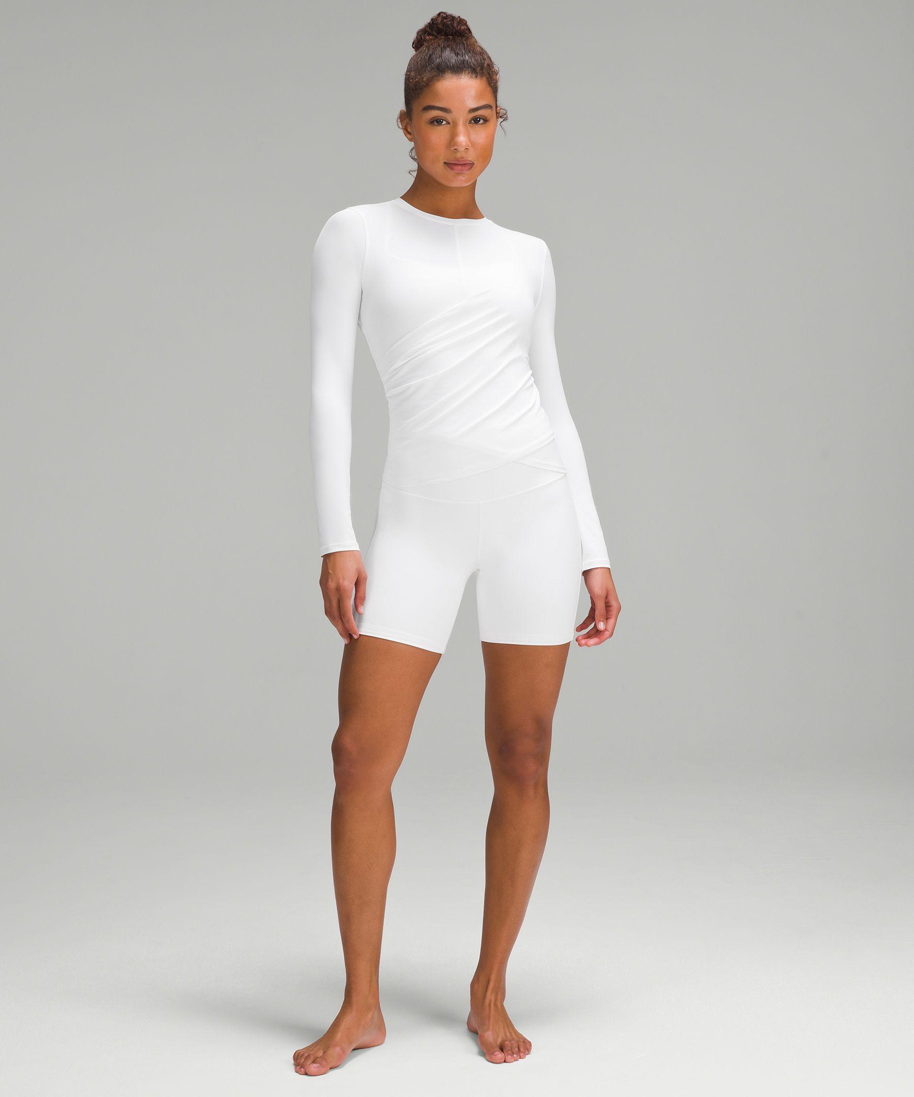 lululemon Light Smoothcover Wrap-front Long-sleeve Shirt in