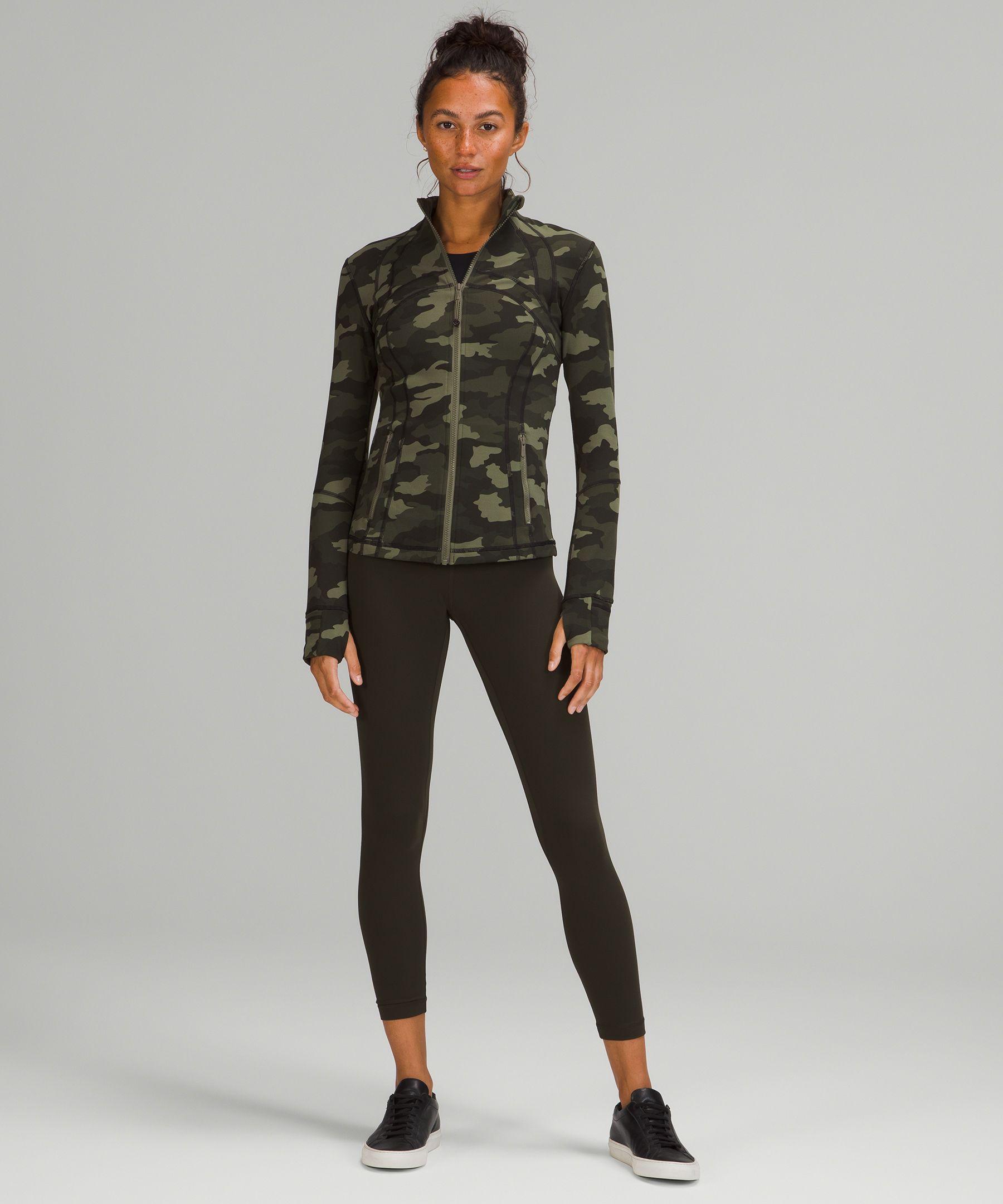 Lululemon black camo jacket clearance