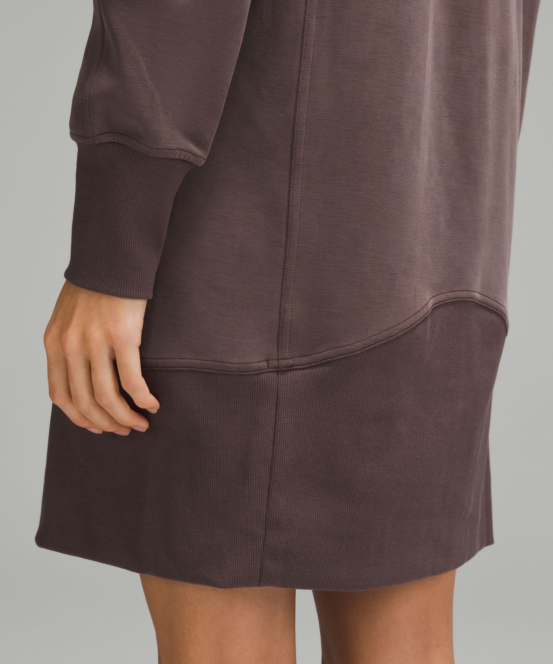 softstreme long sleeve half zip dress Softstreme Long-Sleeve Half-Zip Dress | Faint Lavender