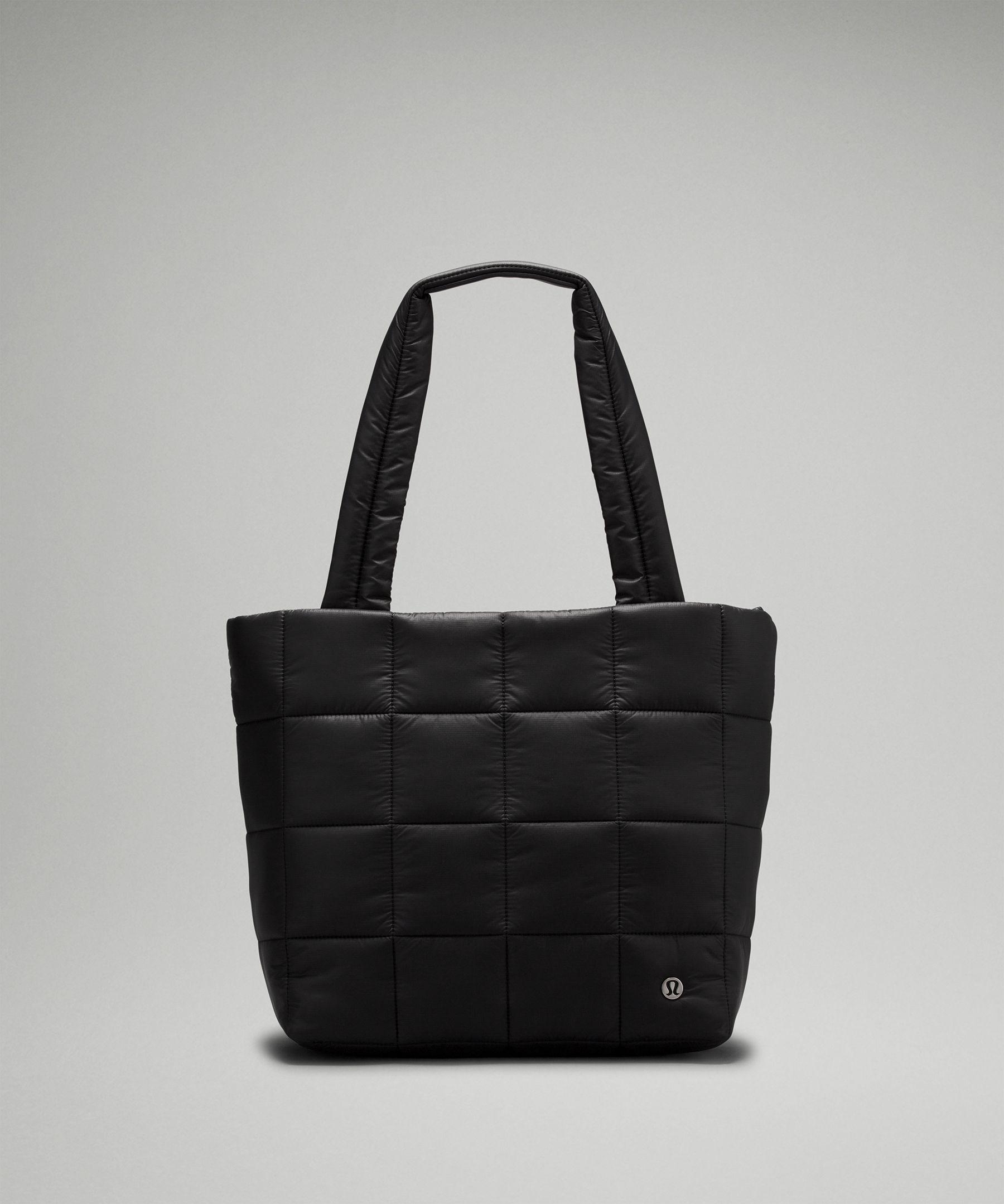 lululemon Quilted Grid Tote Bag 12L in Black | Lyst