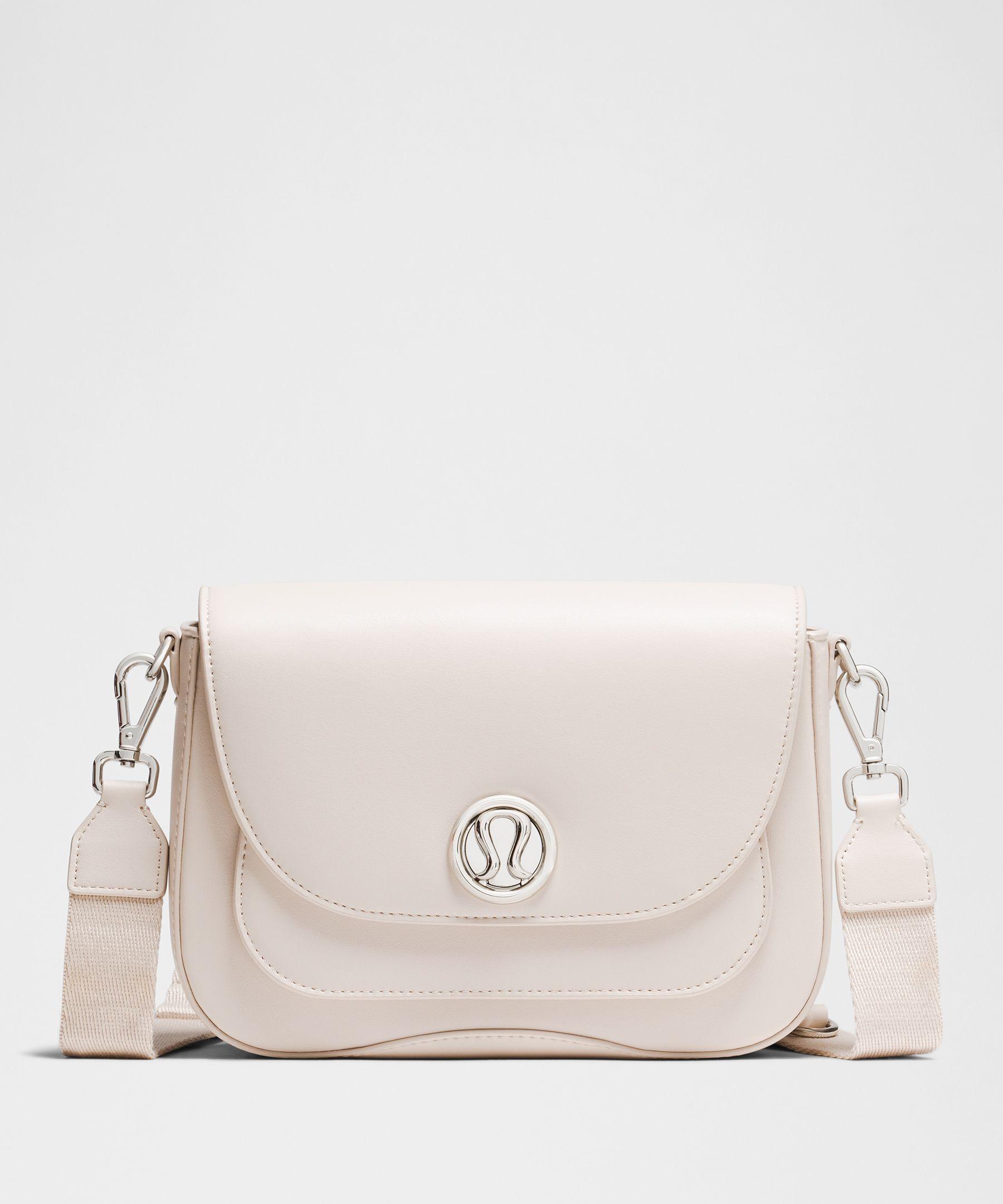lululemon leather crossbody bag Everywhere 2L Metal Hardware an easyaccess front pocket NEW leather alternative bags are