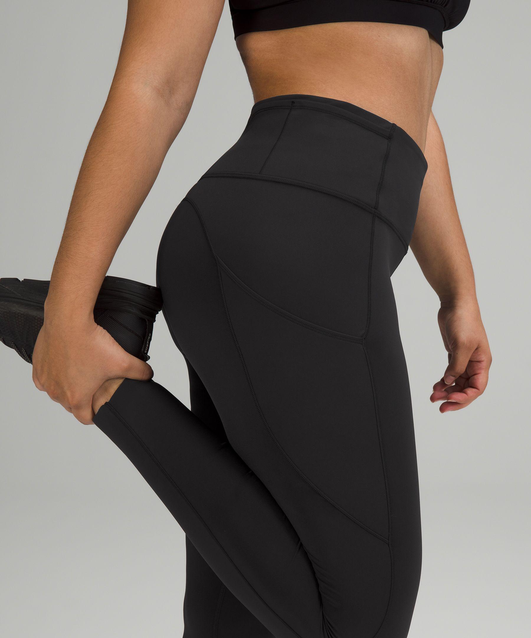lululemon athletica Fast And Free Brushed Fabric High-rise Tights