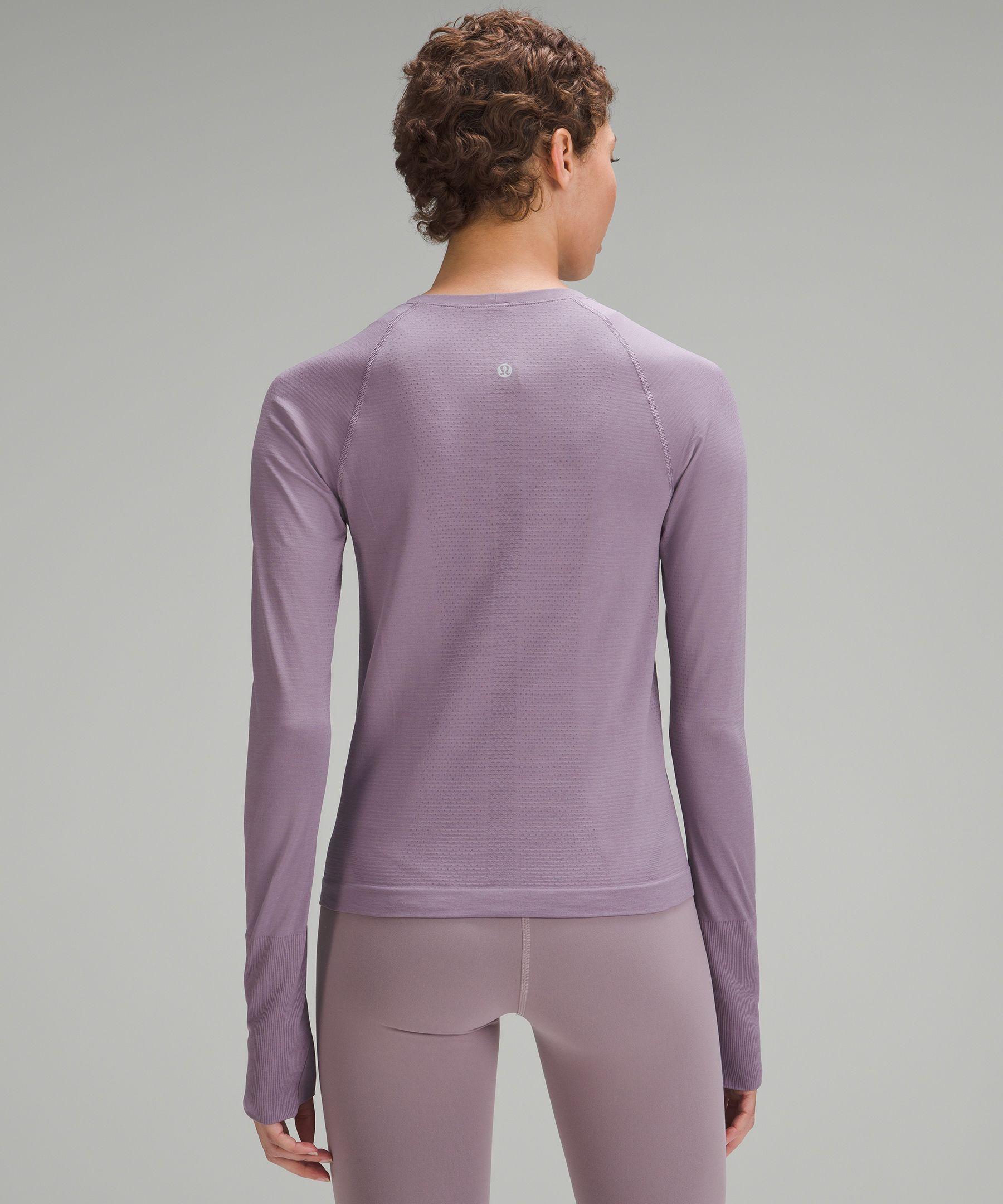 lululemon athletica Swiftly Tech Long-sleeve Shirt 2.0 Race Length in  Purple