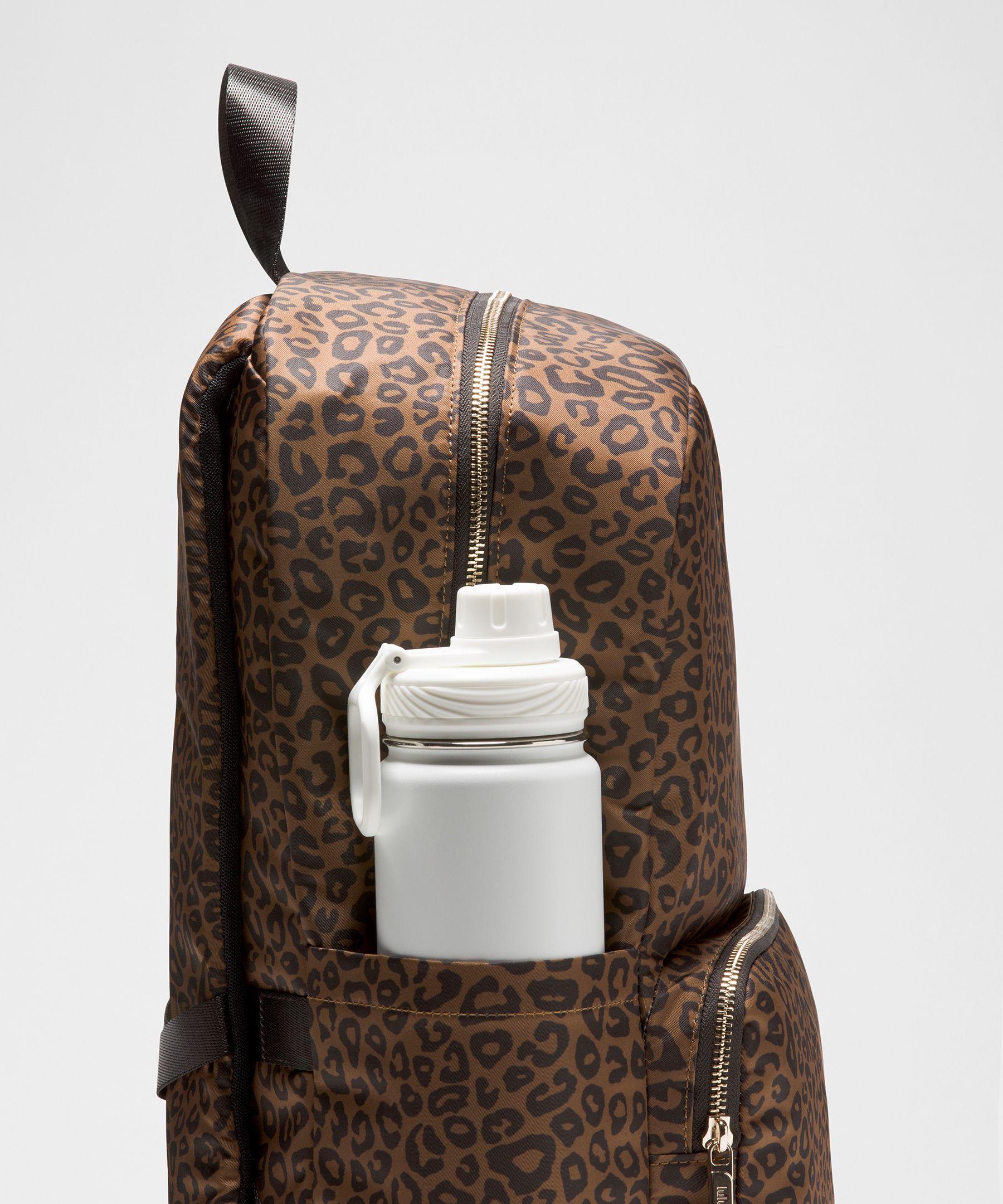 lululemon athletica Leopard Print Backpack Lululemon Everywhere Backpack 22L Metal | Mercari main image 2