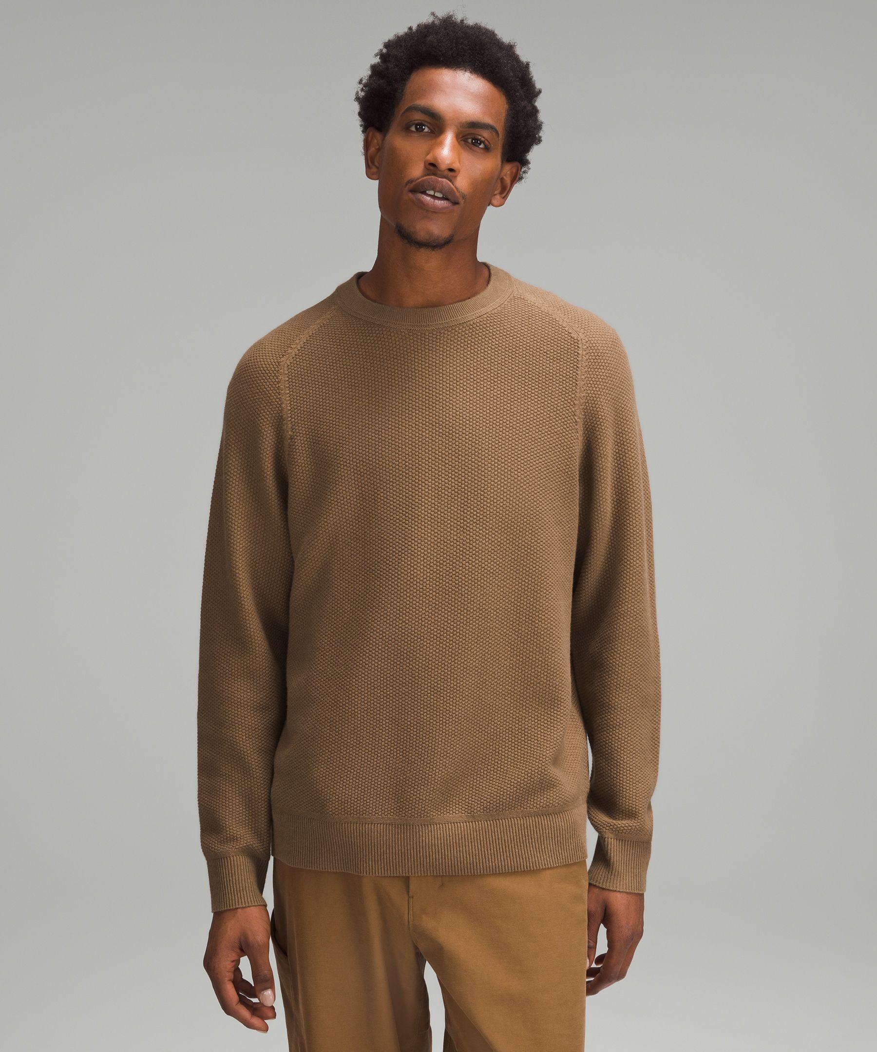 Lululemon Multi-Texture Crew Neck Sweater Sweatshirt