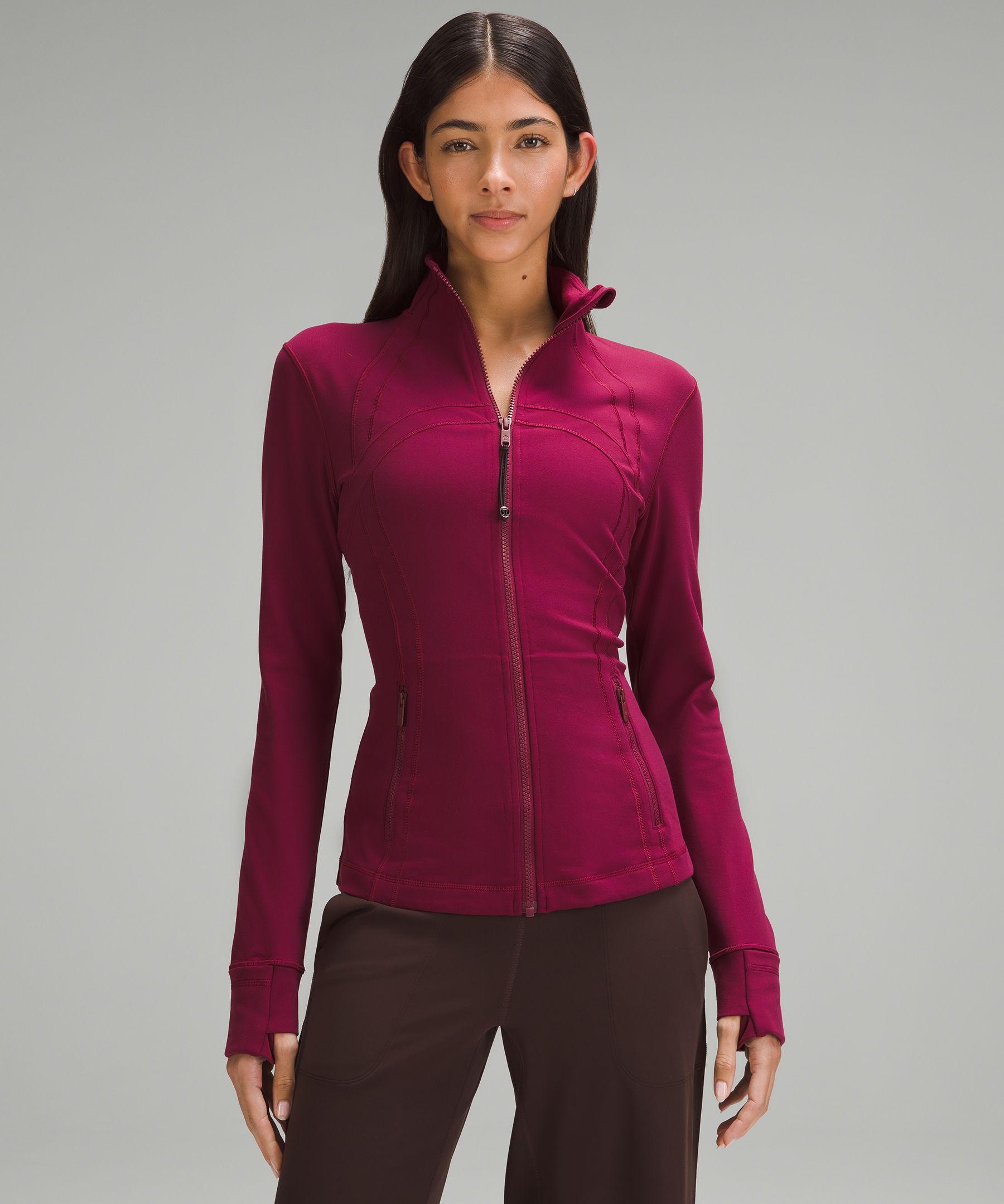 Red lululemon jacket sale