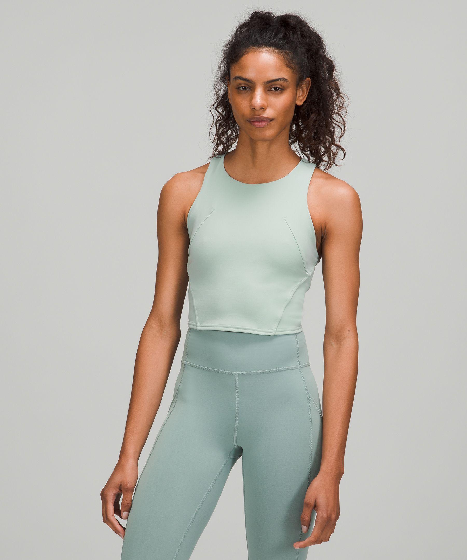 lululemon athletica Invigorate Training Tank Top in Green