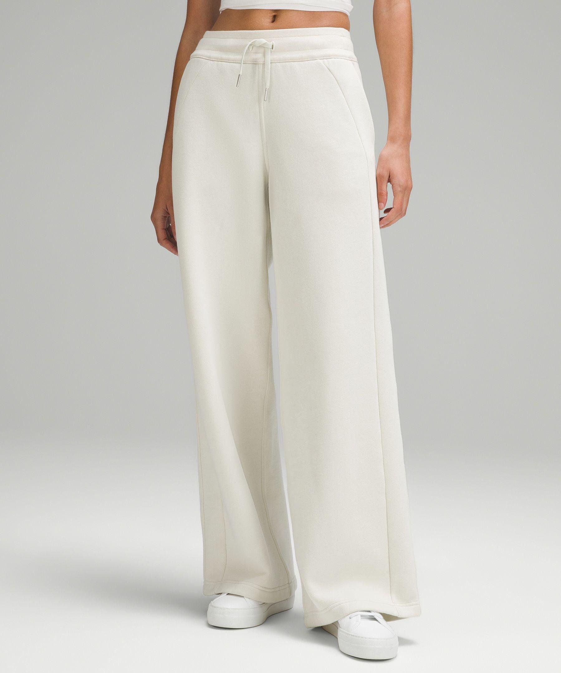 Can the scuba mid rise wide leg pants be hemmed? It's way too long
