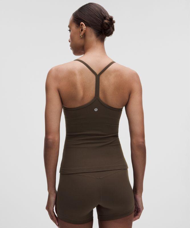 lululemon Flow Y タンク トップ　 Sサイズ　　ブラウン lululemon Flow Y タンク トップ Sサイズ ブラウン lululemon Flow Y