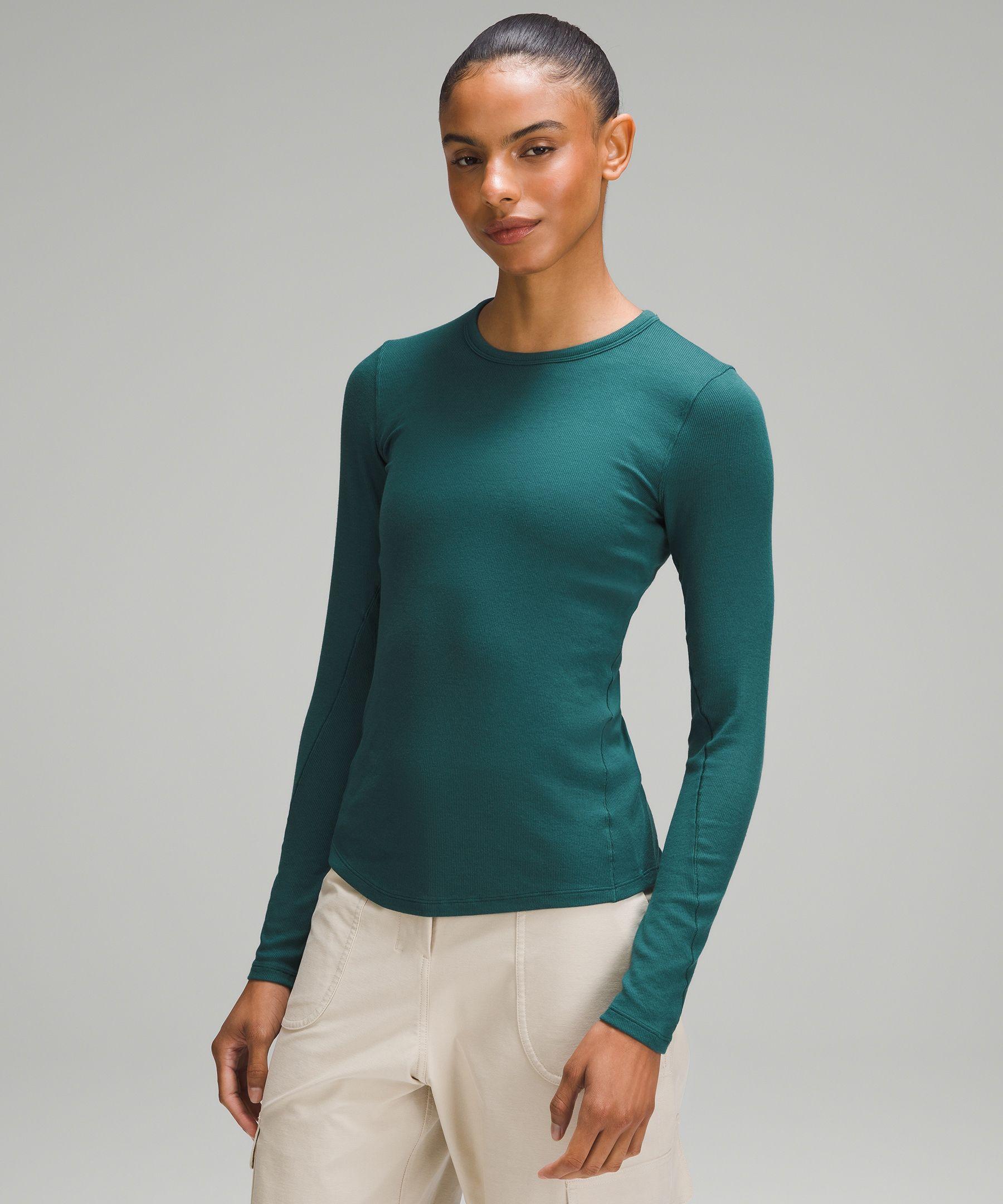 lululemon athletica Hold Tight Long-sleeve Shirt - Color Green