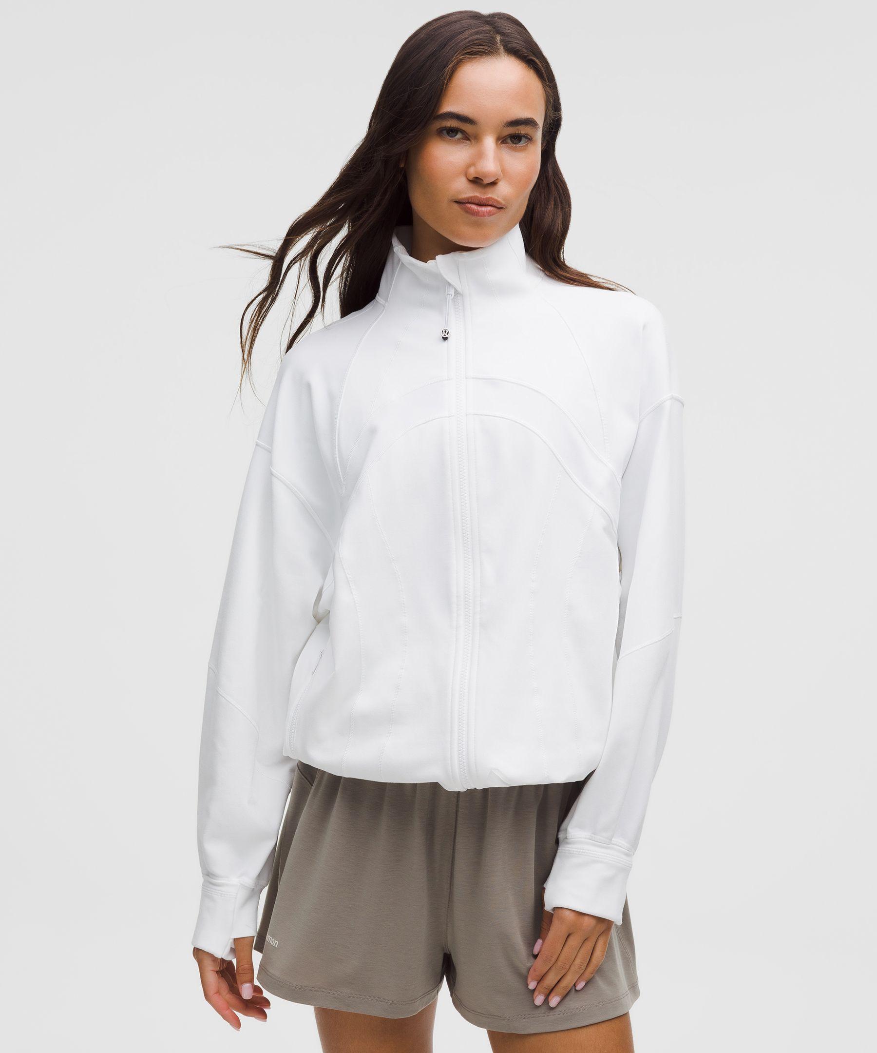 LULULEMON☆ サイズ XS ホワイト ストレッチジャケット レディース LULULEMON☆ サイズ XS ホワイト ストレッチジャケット レディース