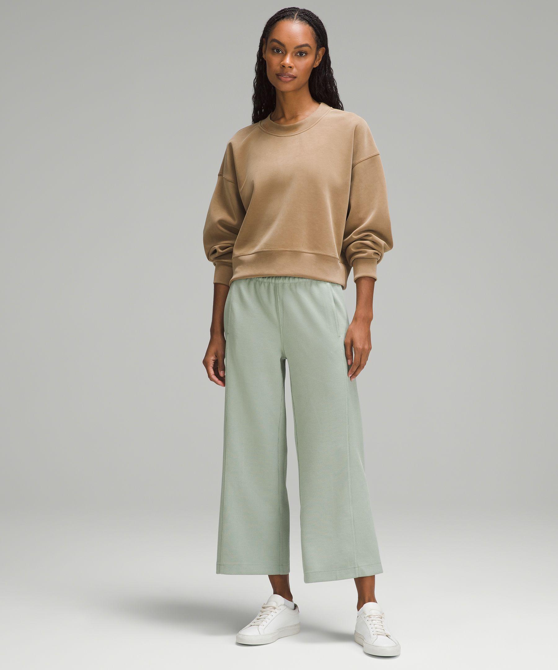 Textured Wide Leg Crop  lululemon Hong Kong SAR