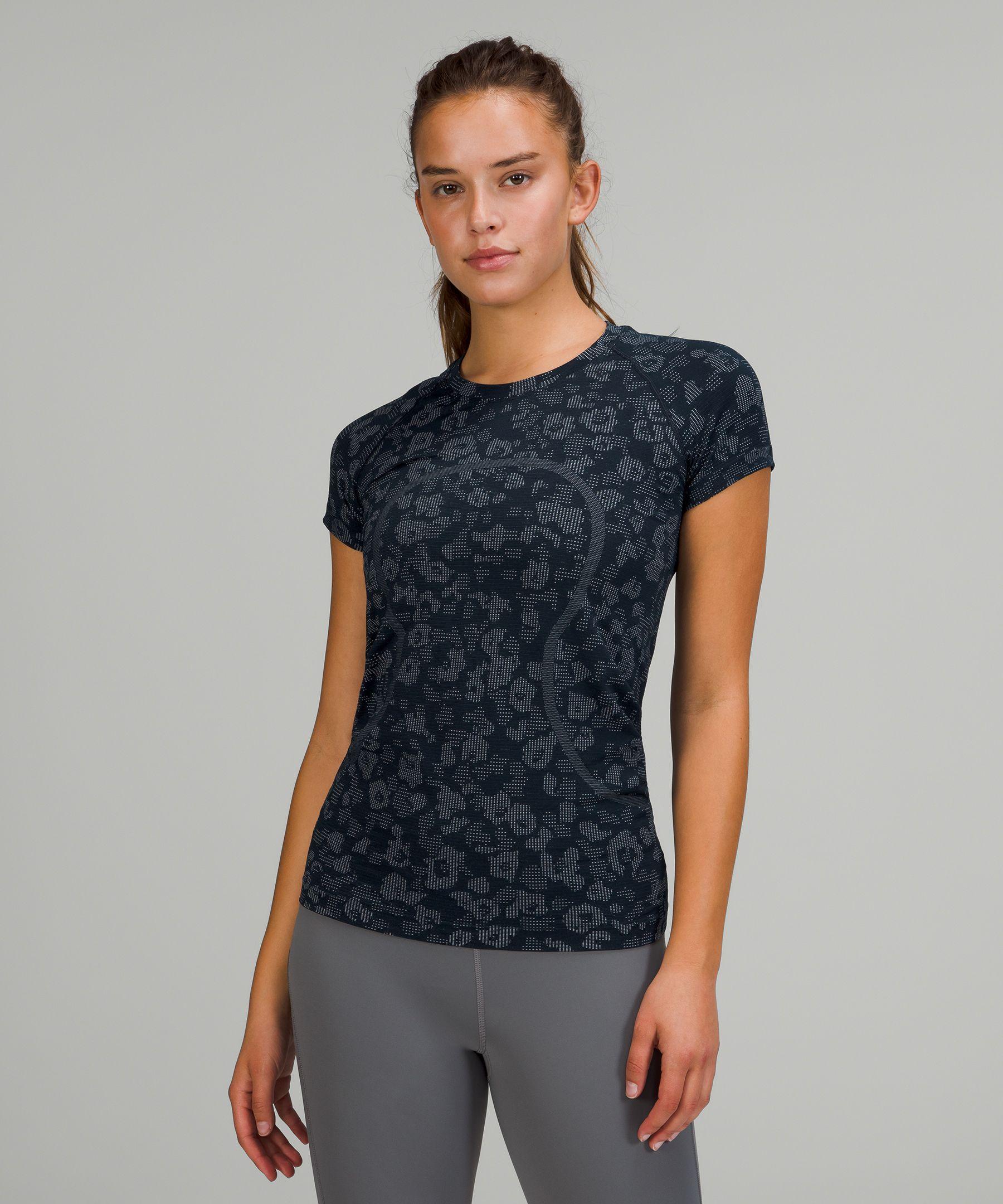 lululemon athletica Swiftly Tech Short Sleeve Shirt 2.0 in Blue