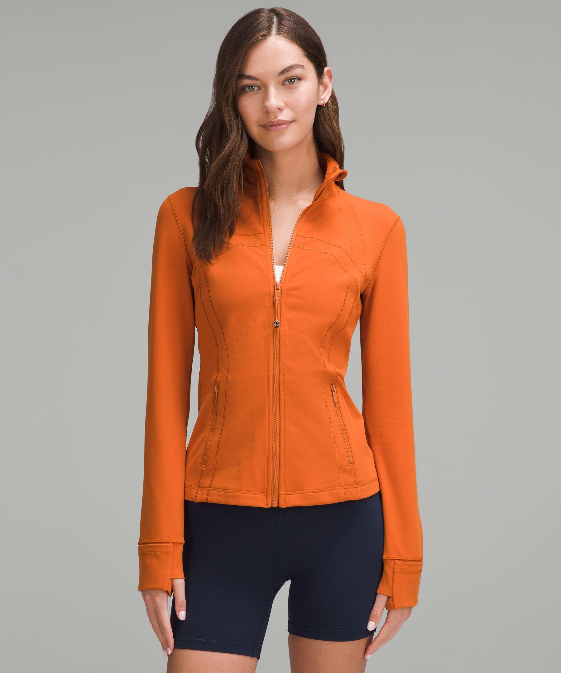 lululemon Define Jacket in Orange | Lyst