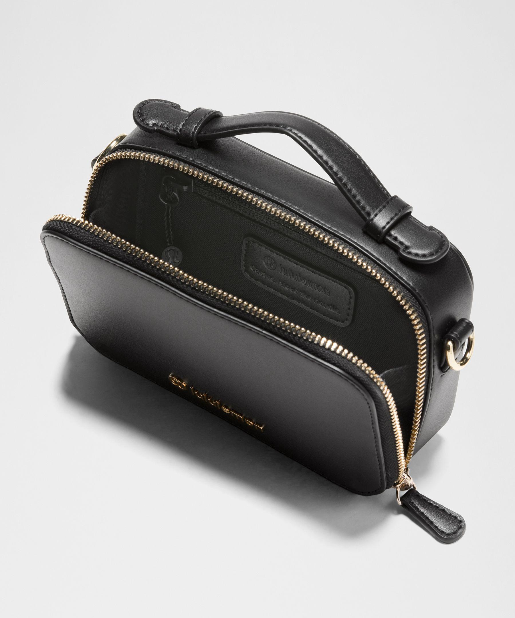 Lululemon Crossbody Camera Bag Black Lululemon Black Carolina Hurricanes  Crossbody Camera Bag