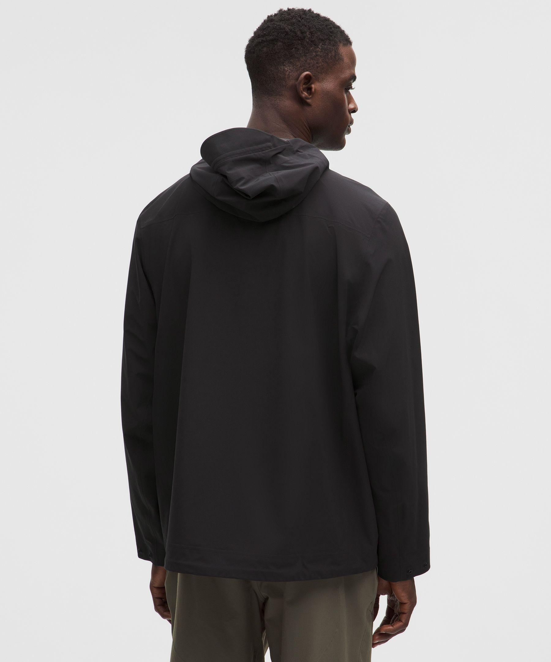 lululemon – City-To-Hike Waterproof Jacket – – Size Large in Black 