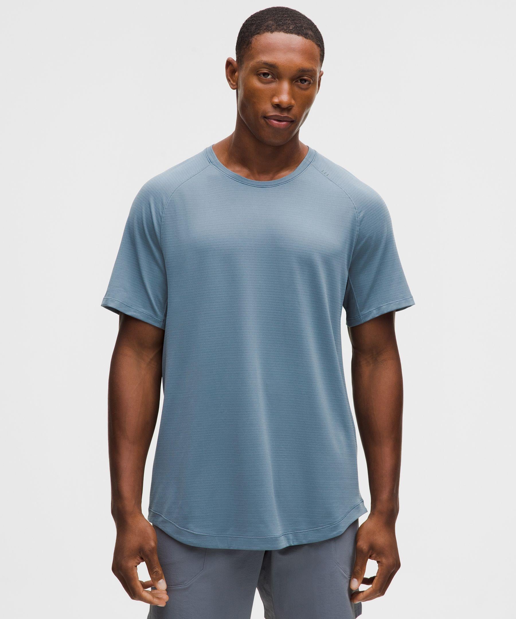 lululemon License To Train Short-Sleeve Shirt in Blue for Men | Lyst